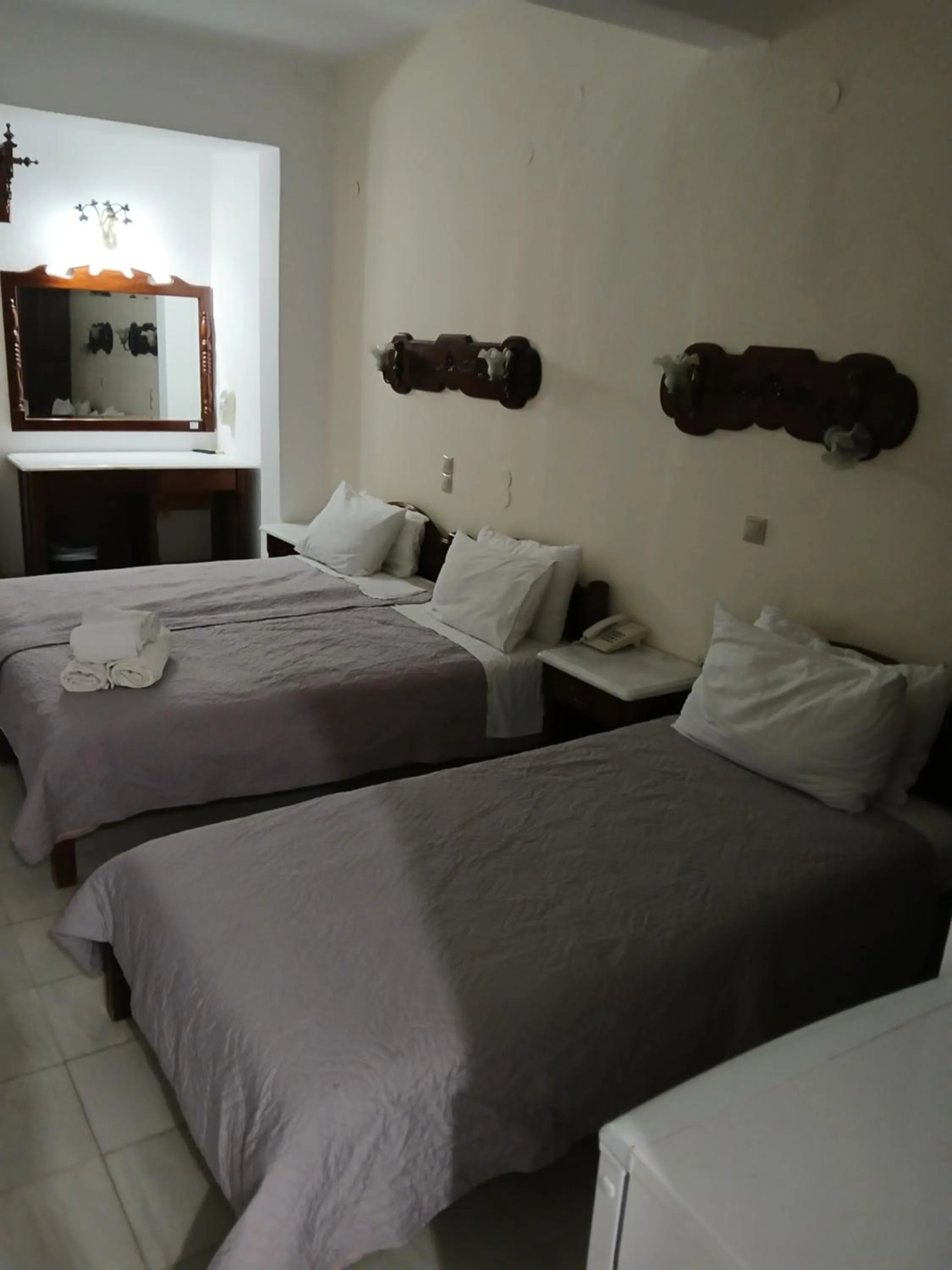Bed in Hotel Villa Orsa