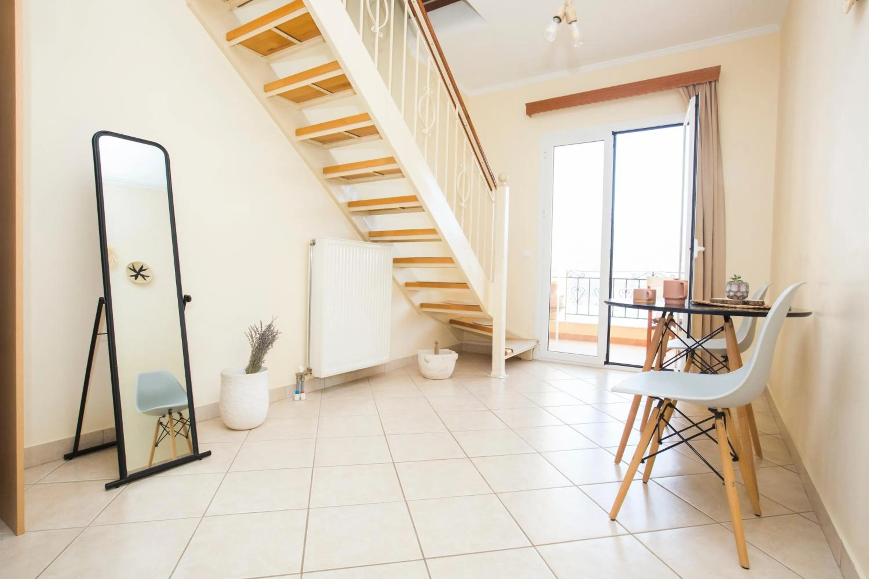 Living room in Liostasi Retreat