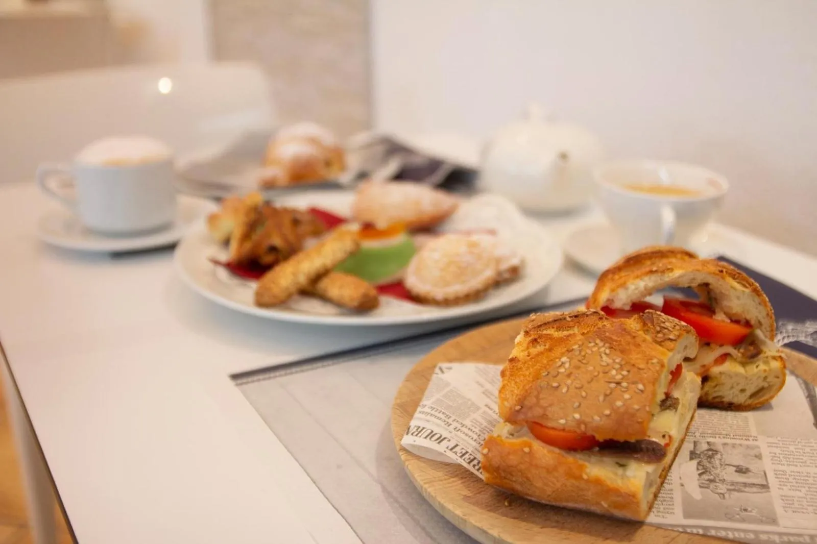 Buffet breakfast in Hotel Trinacria