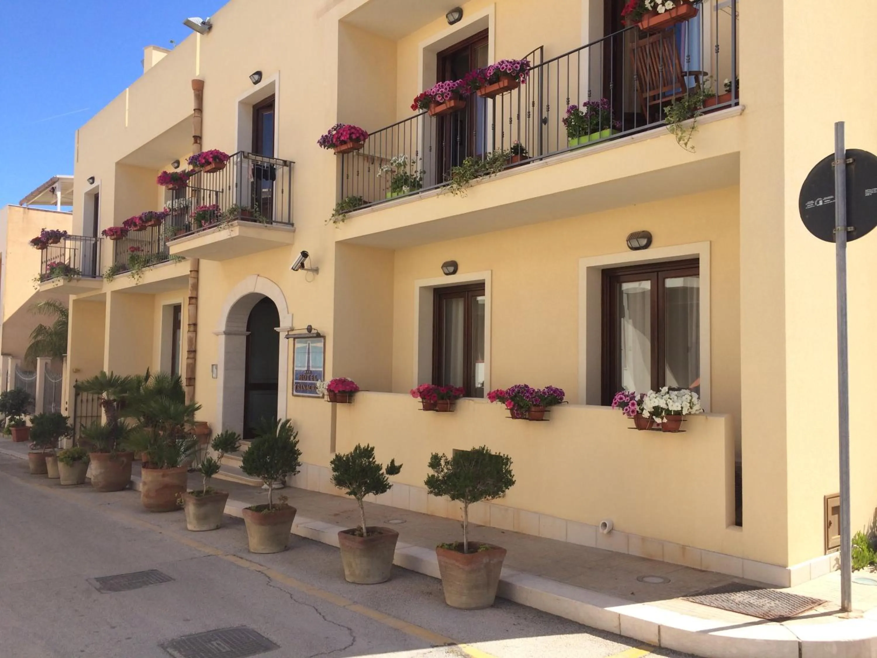 Property building in Hotel Trinacria
