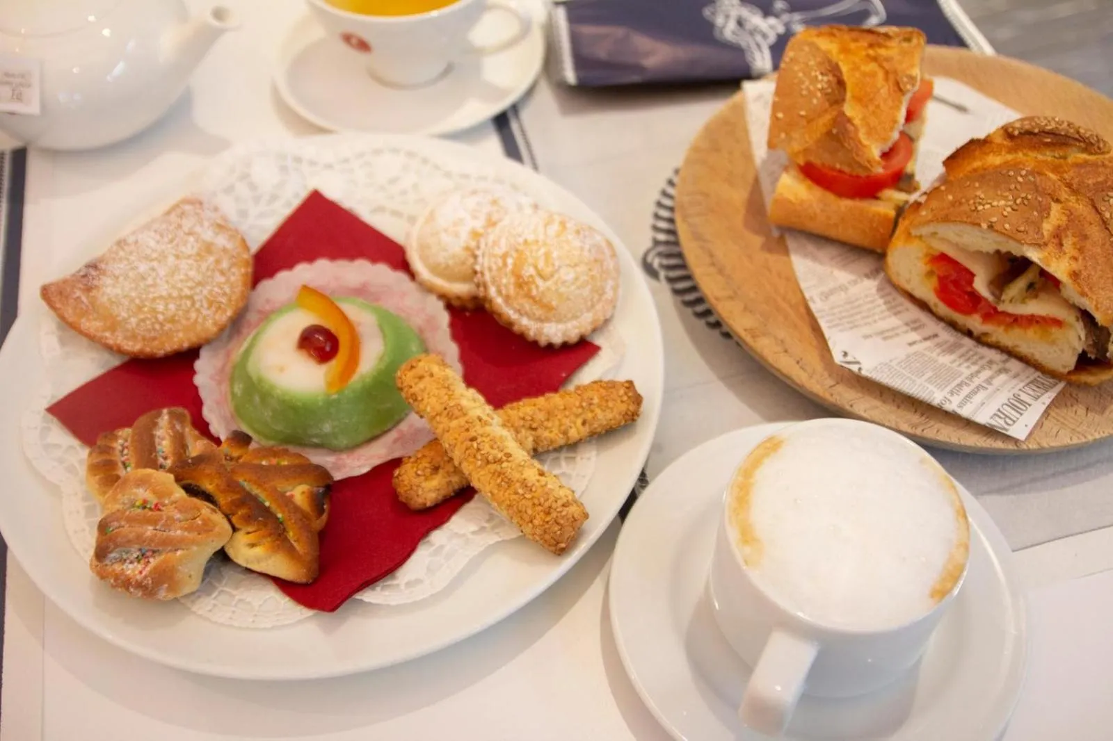 Breakfast in Hotel Trinacria