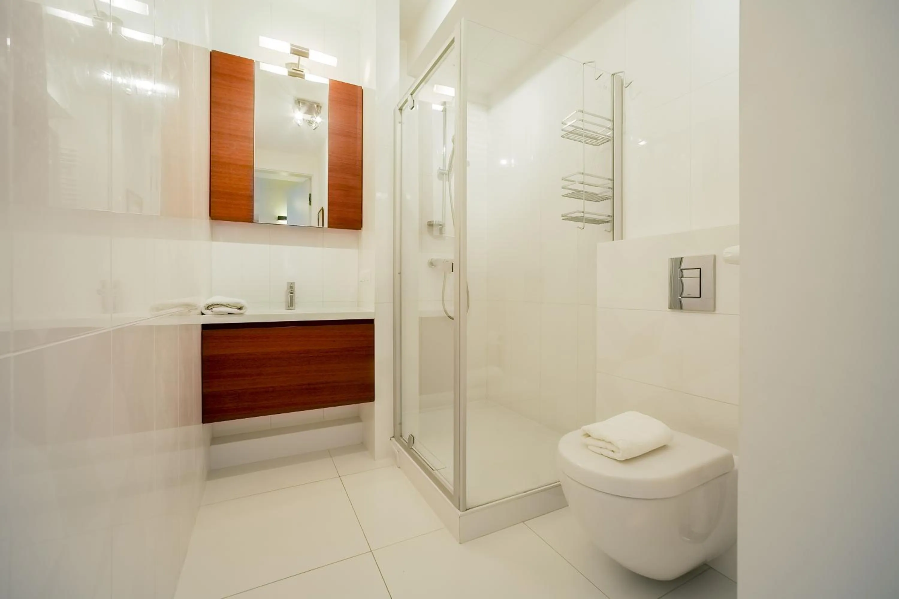 Bathroom in Platinum Towers E-Apartments