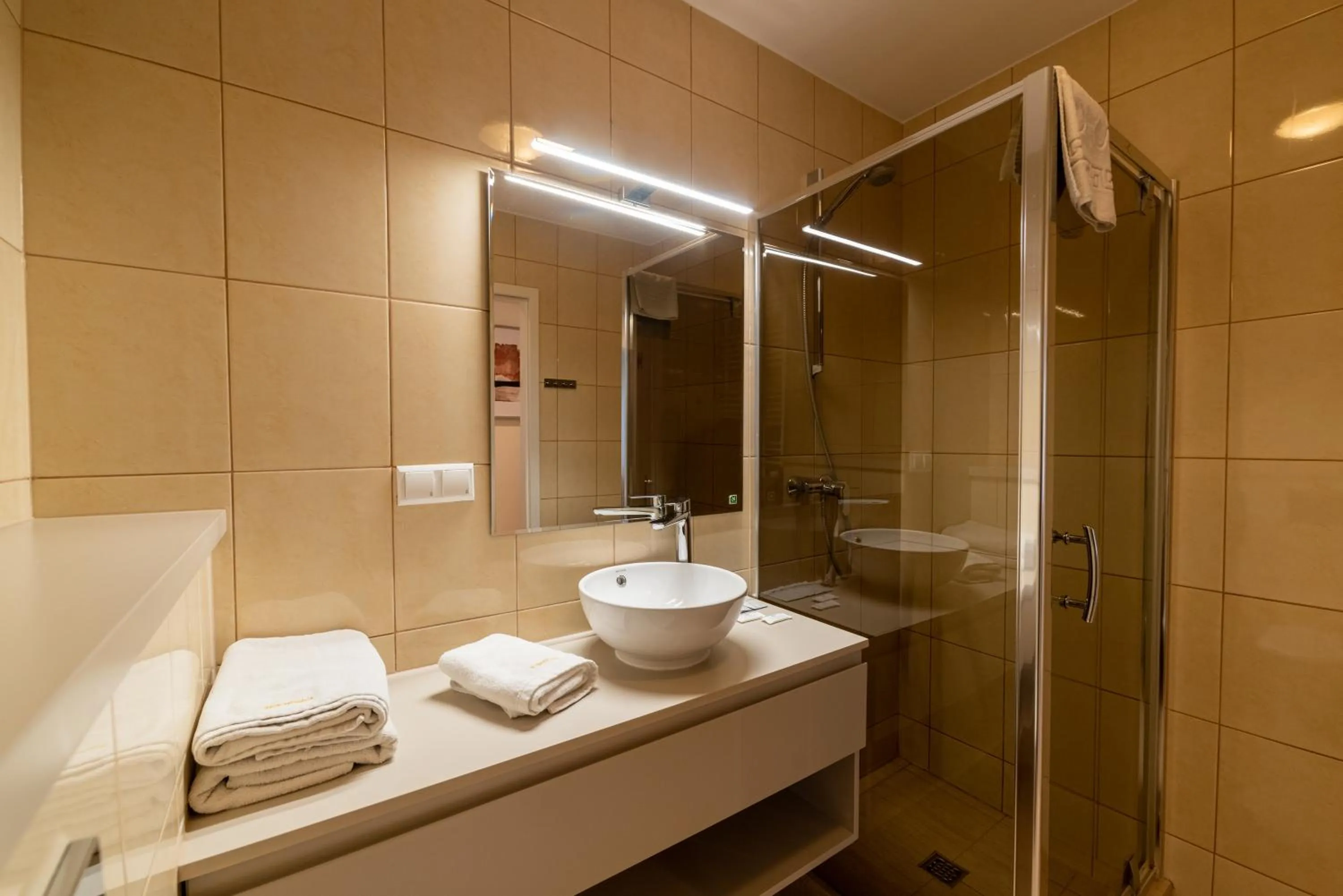 Bathroom in Platinum Towers E-Apartments