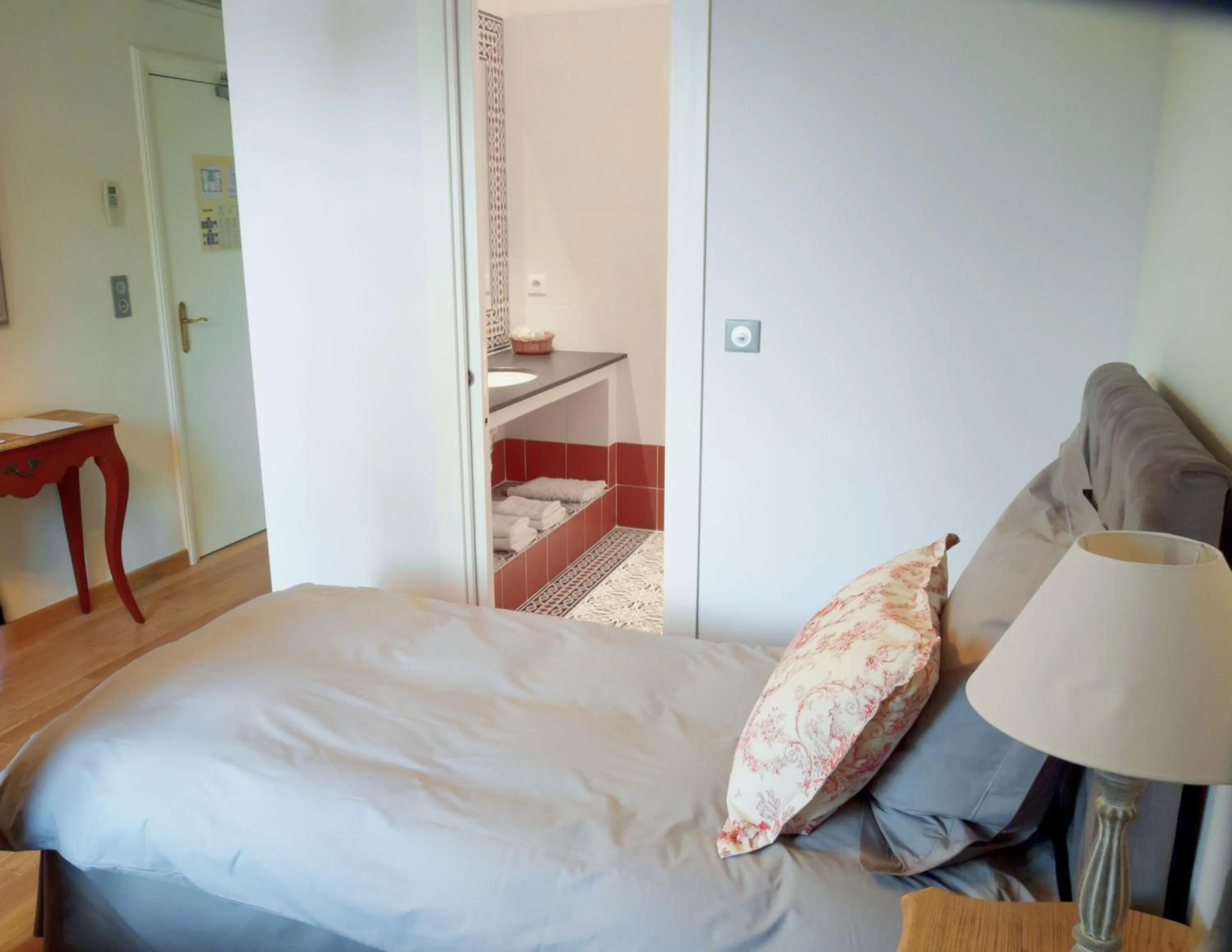 Bed in Hotel La Regence