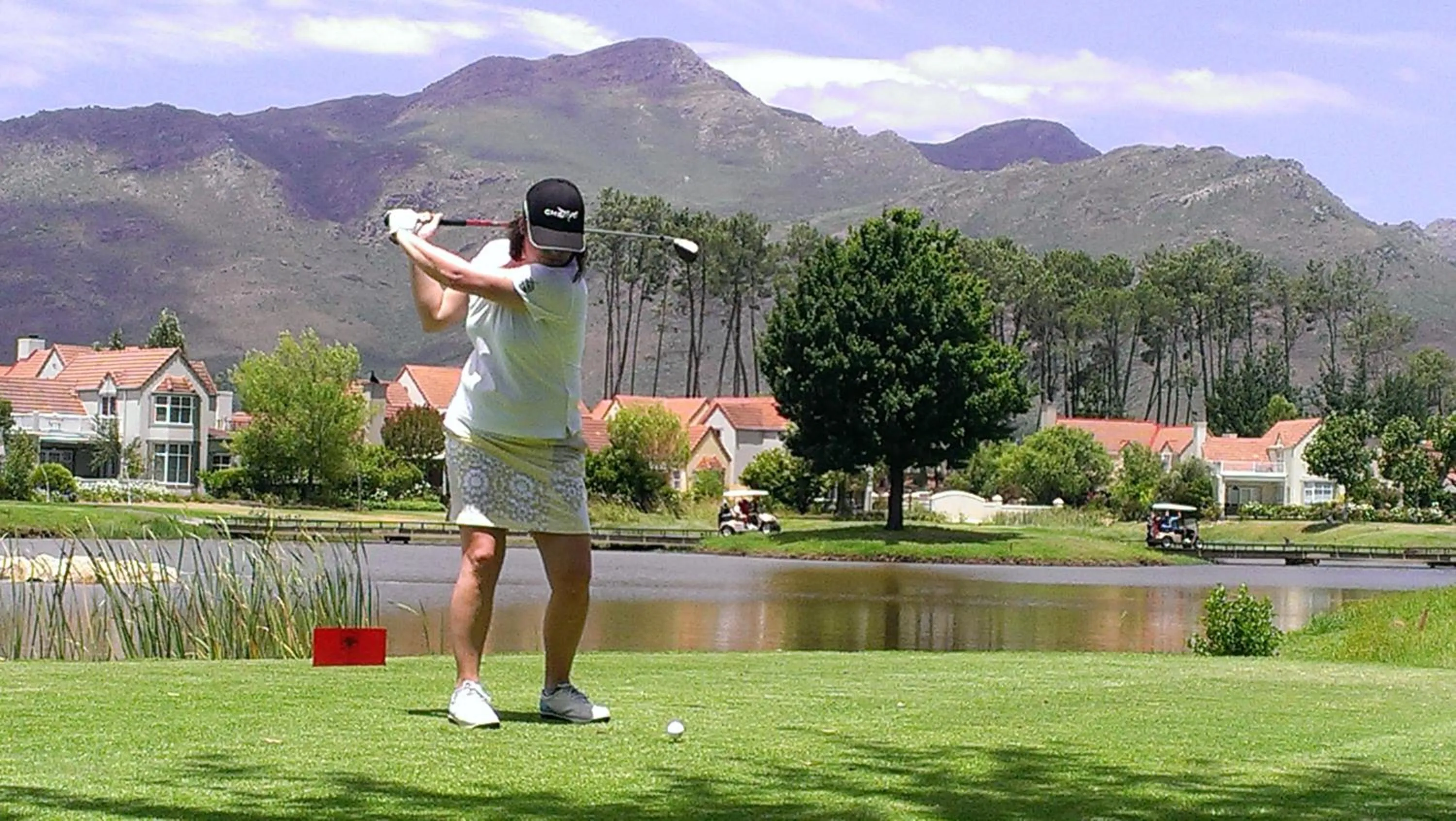 Golfcourse in Alba House Guest House