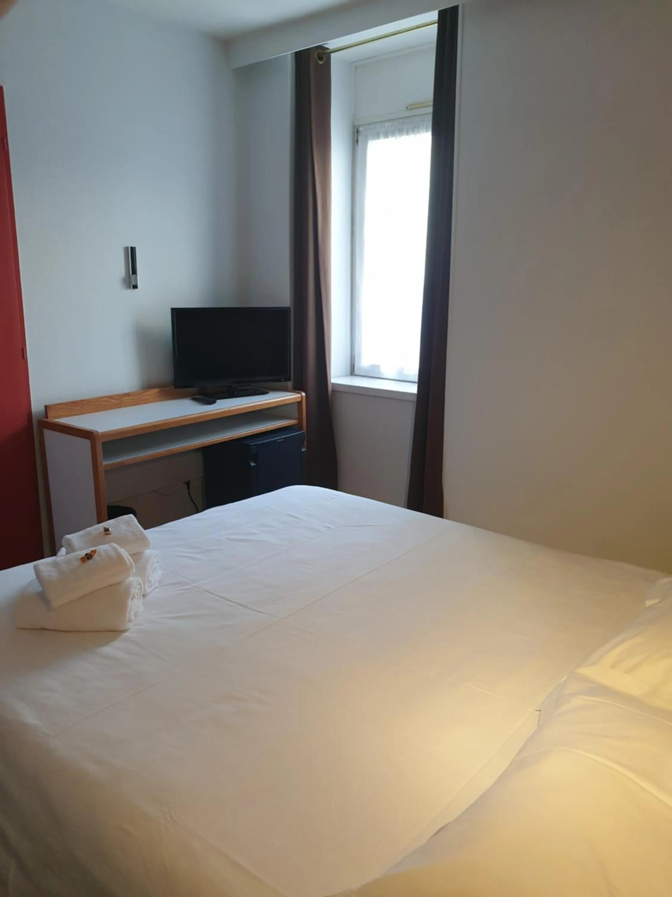 Bed in Hôtel Hermance