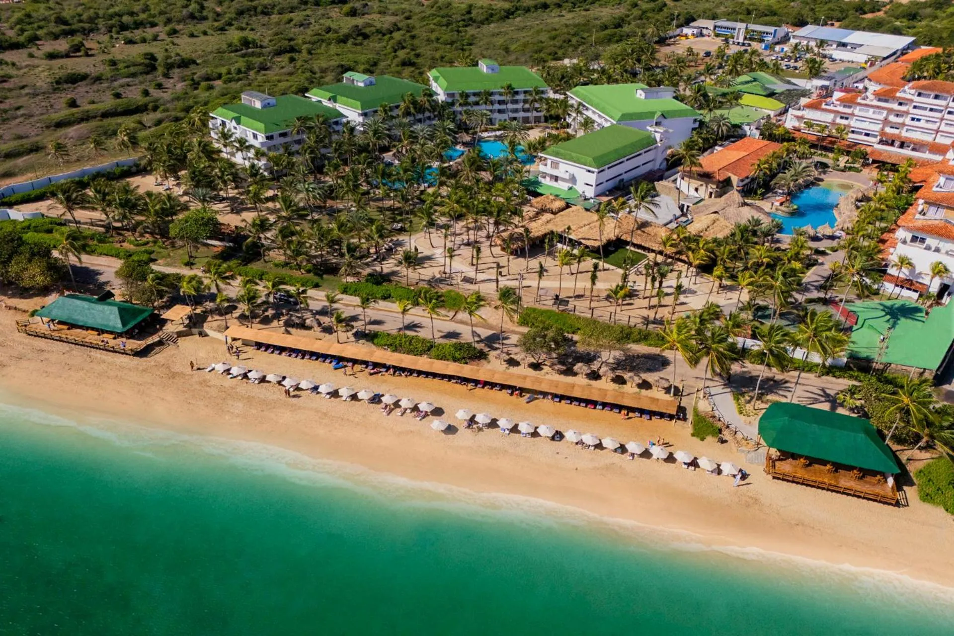 Bird's eye view in Sunsol Isla Caribe