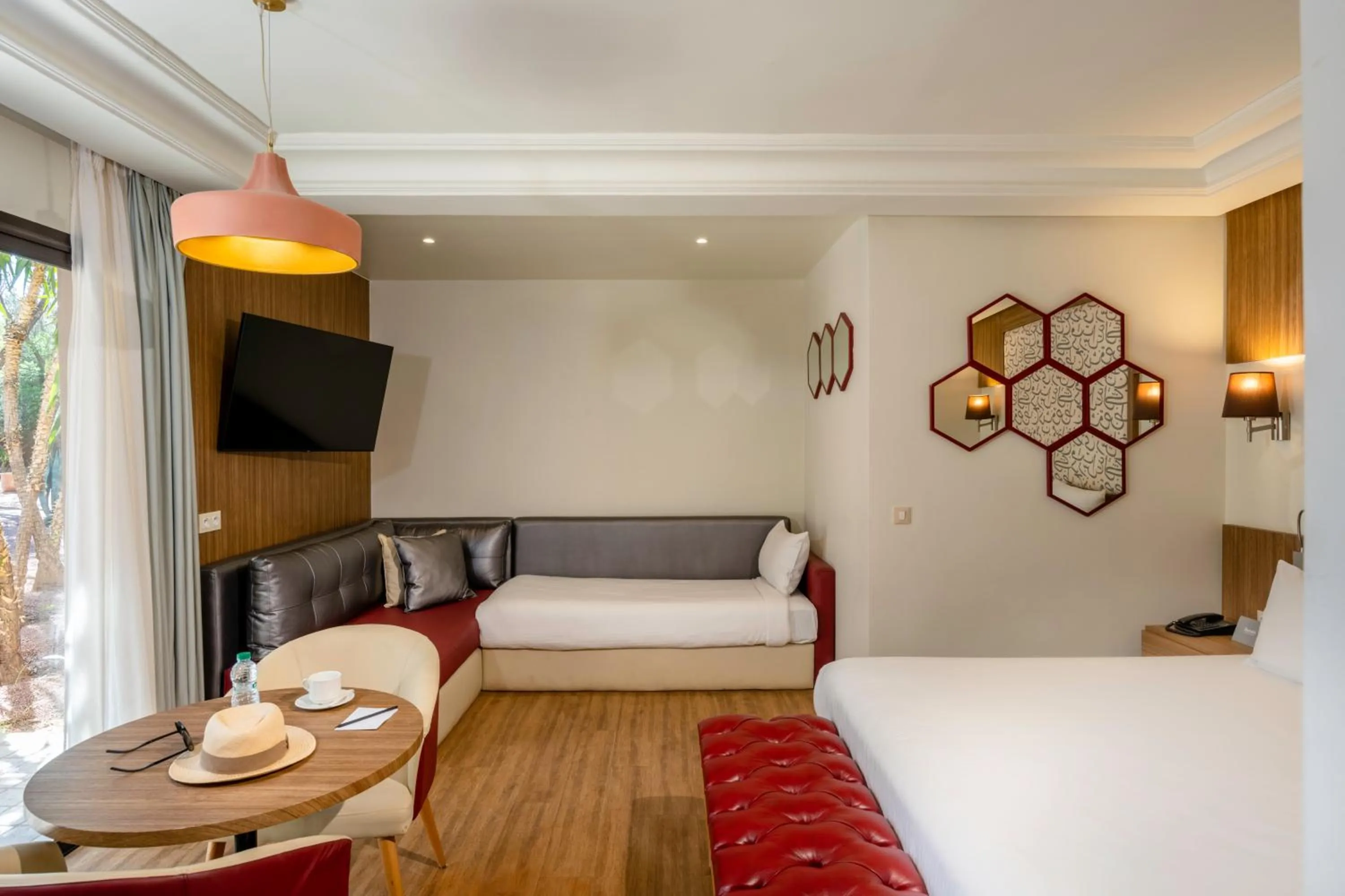 Bed in Barceló Palmeraie Oasis Resort