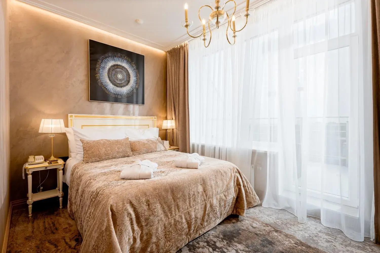 Bedroom, Bed in Baltic Beach Hotel & SPA Bedroom, Bed in Baltic Beach Hotel & SPA