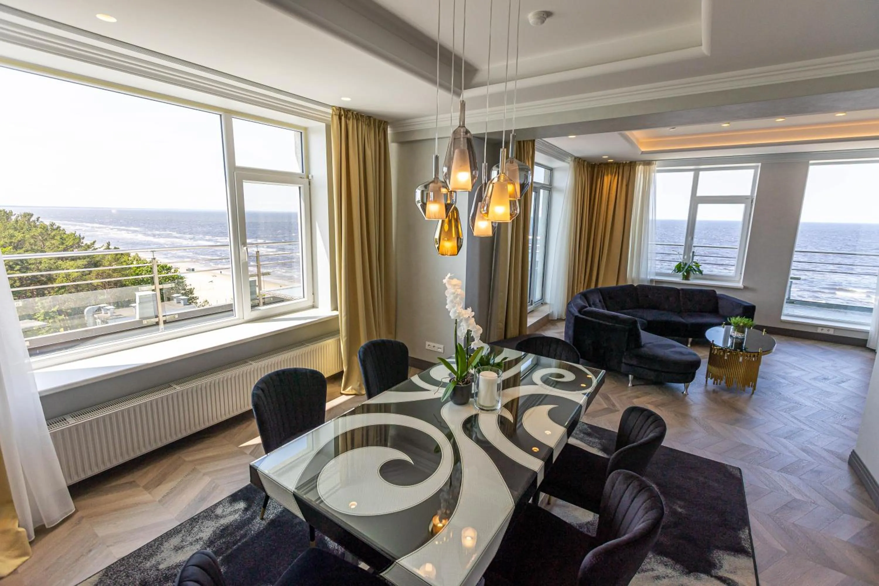 Seating area in Baltic Beach Hotel & SPA