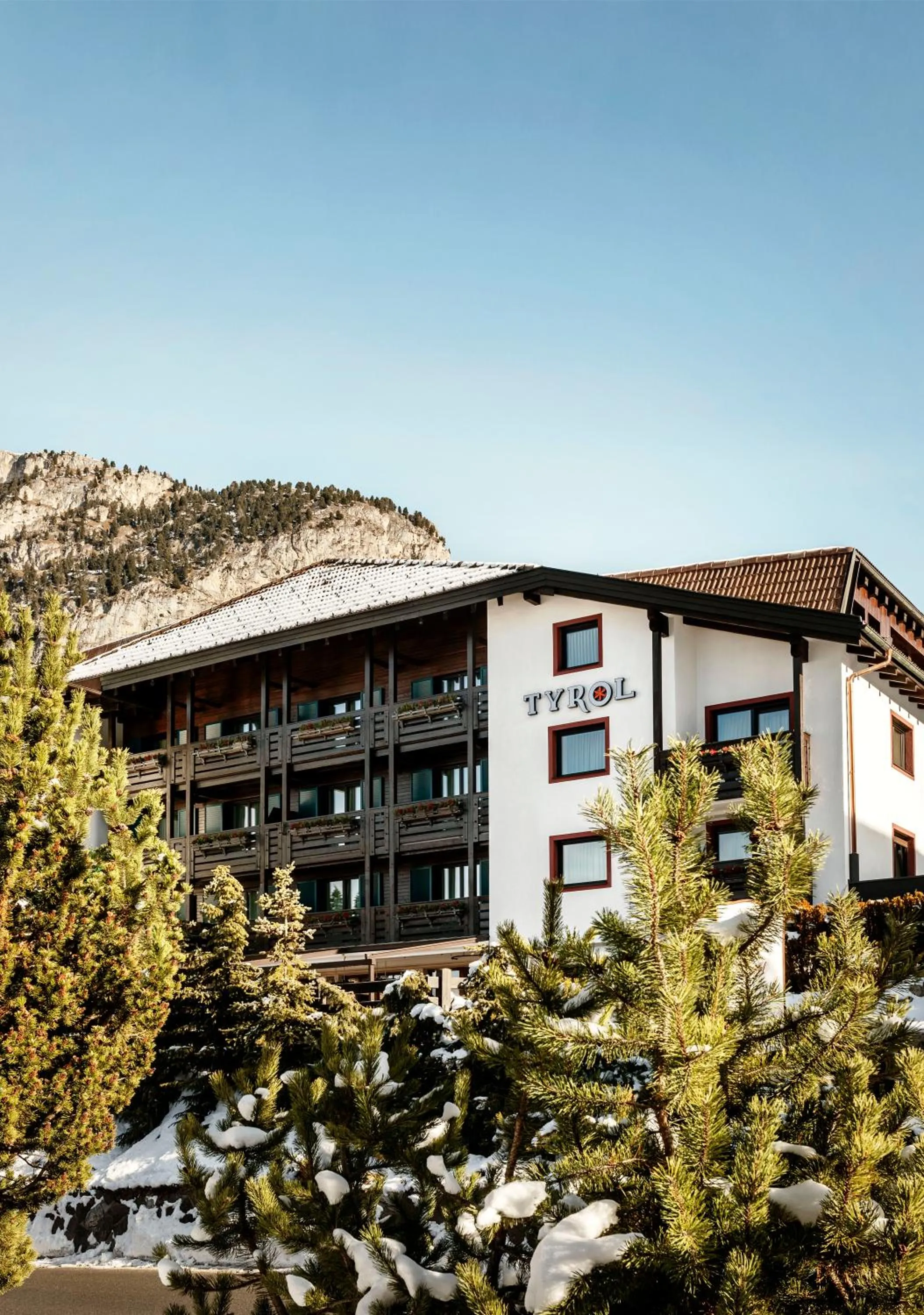 Property building in Hotel Tyrol