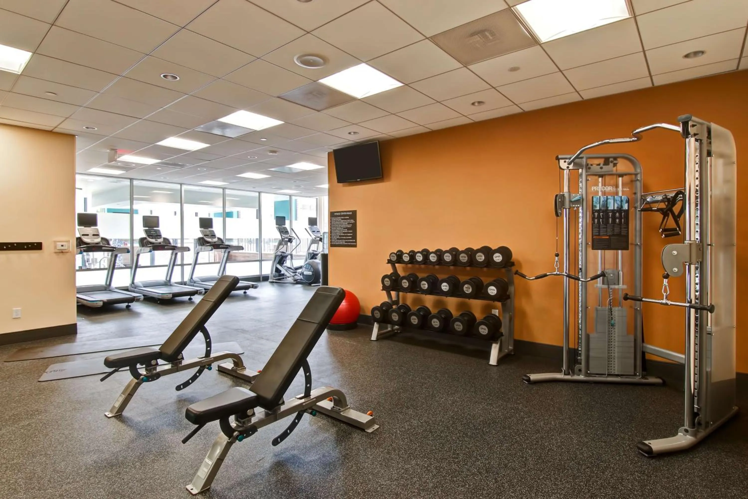 Fitness centre/facilities in Homewood Suites by Hilton Gaithersburg/Washington, DC North