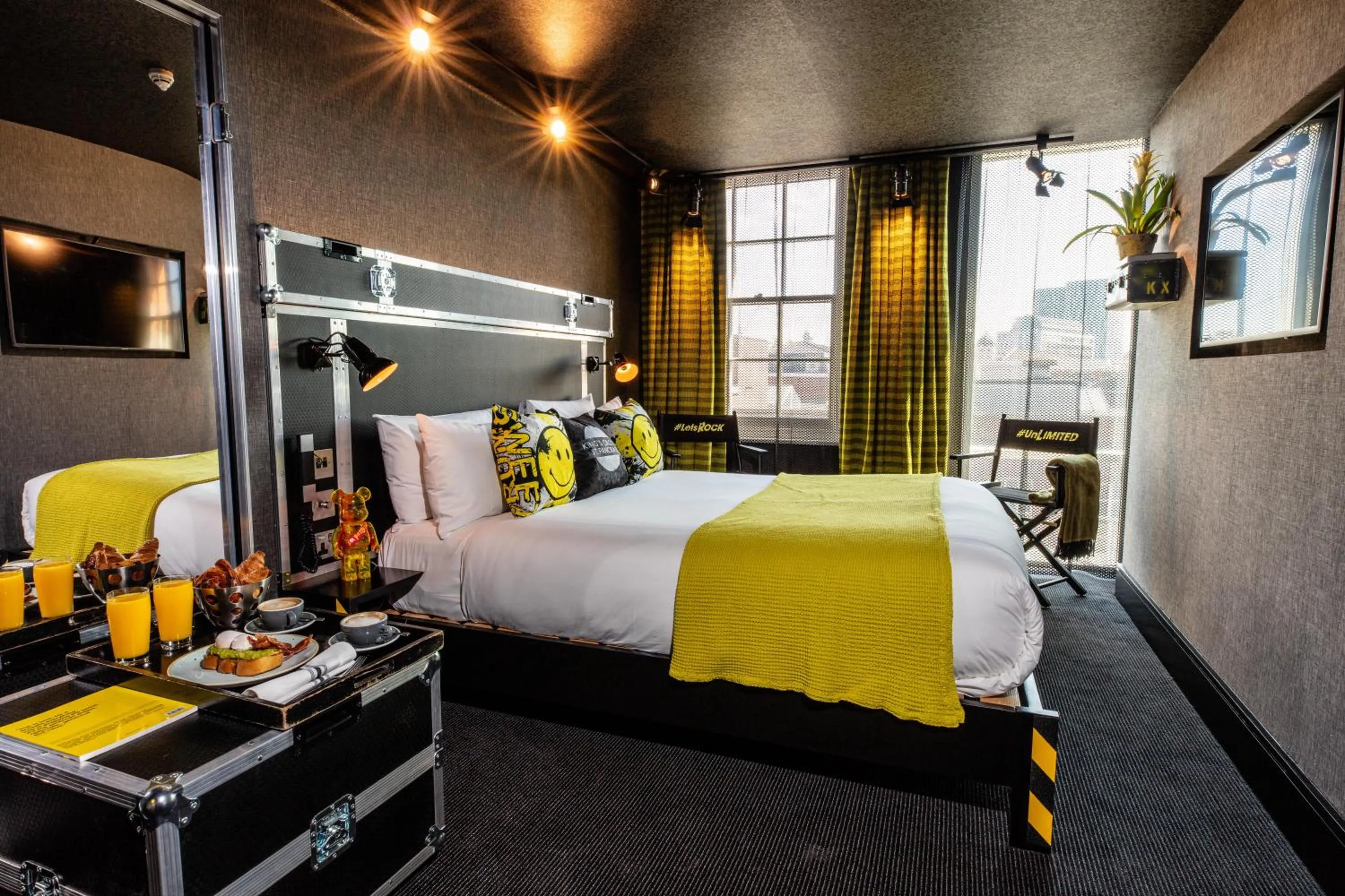 Photo of the whole room, Bed in The Megaro Hotel - Kings Cross St Pancras, London