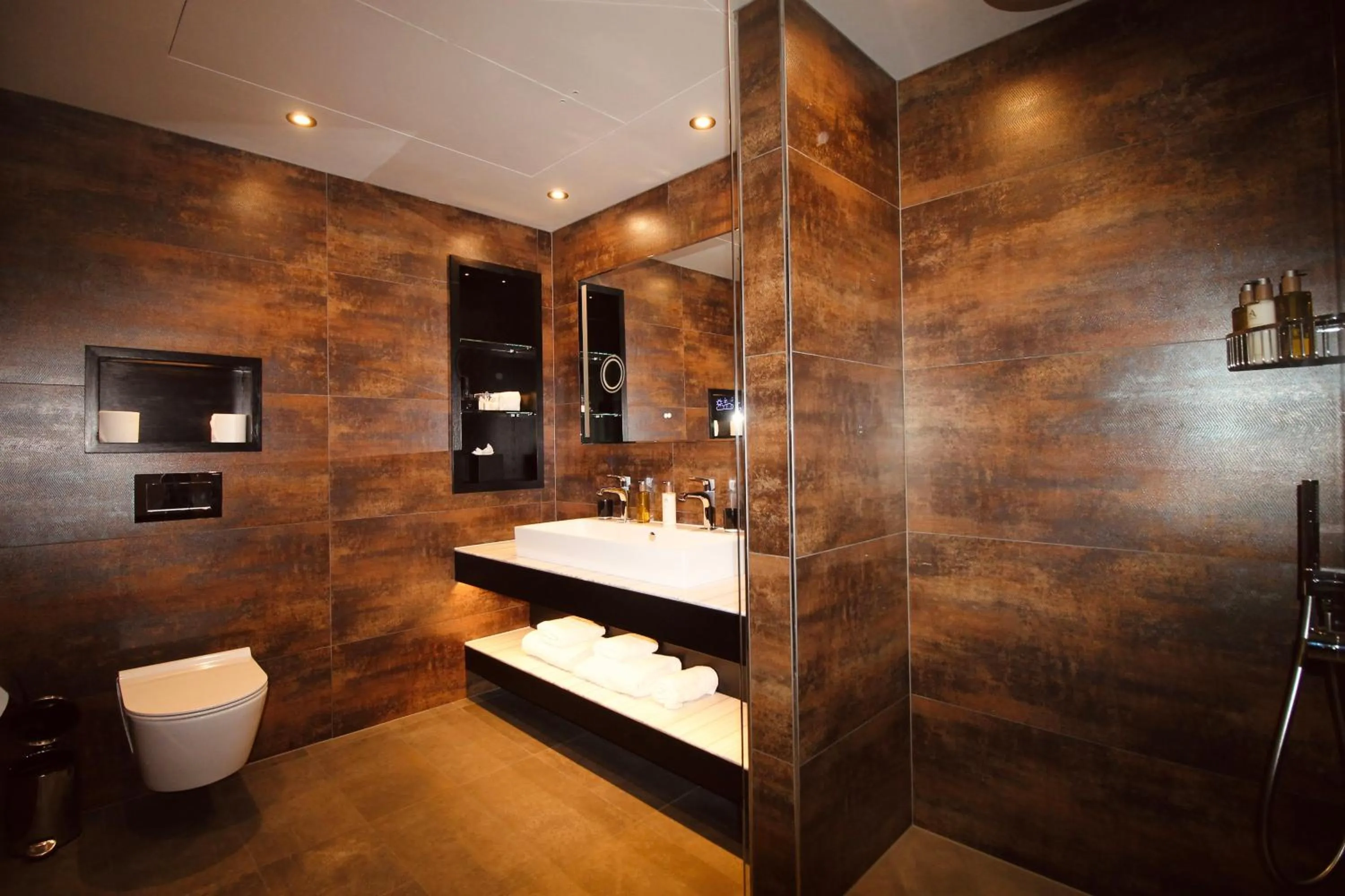 Bathroom in The Megaro Hotel - Kings Cross St Pancras, London