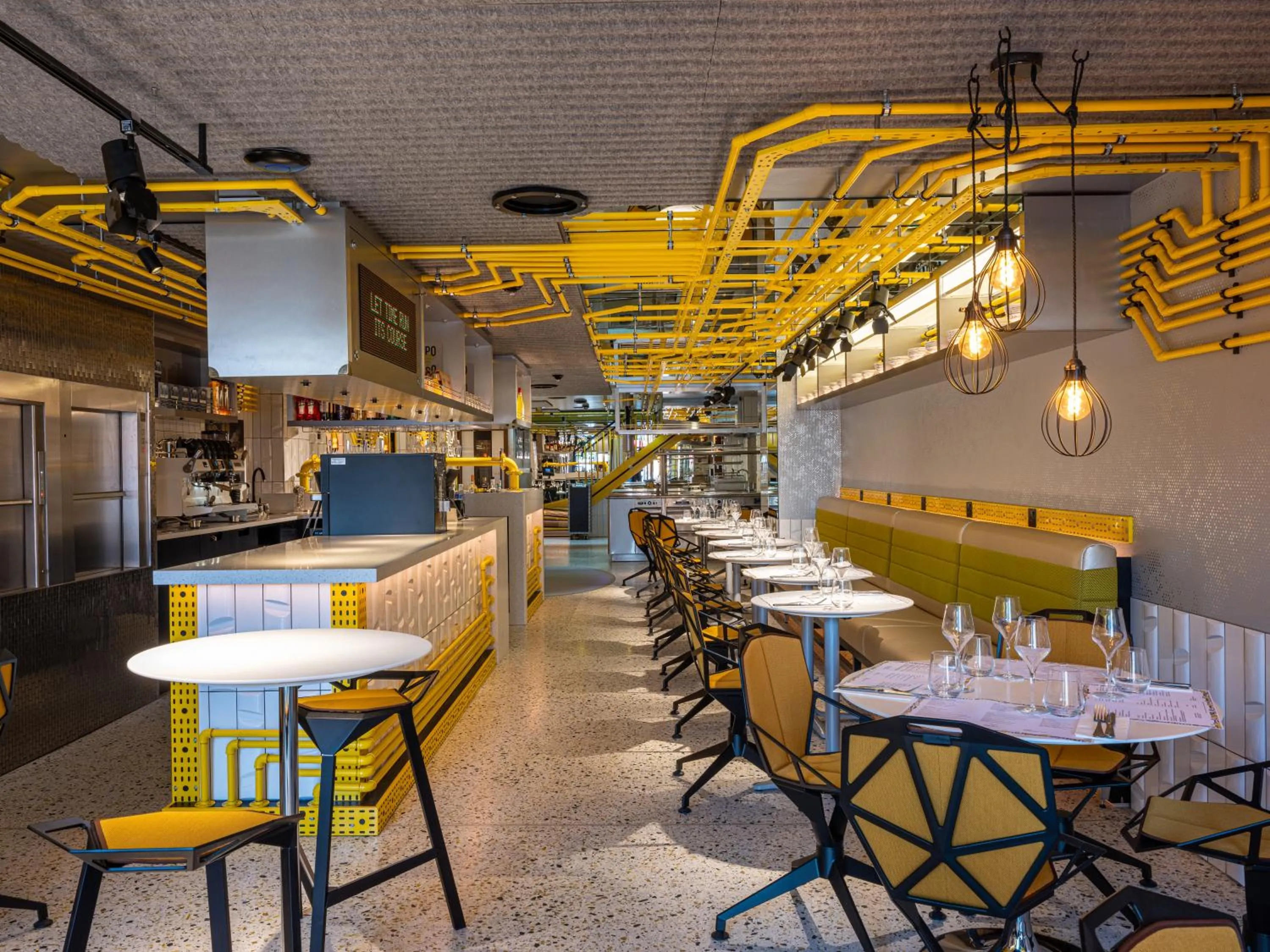 Restaurant/places to eat in The Megaro Hotel - Kings Cross St Pancras, London