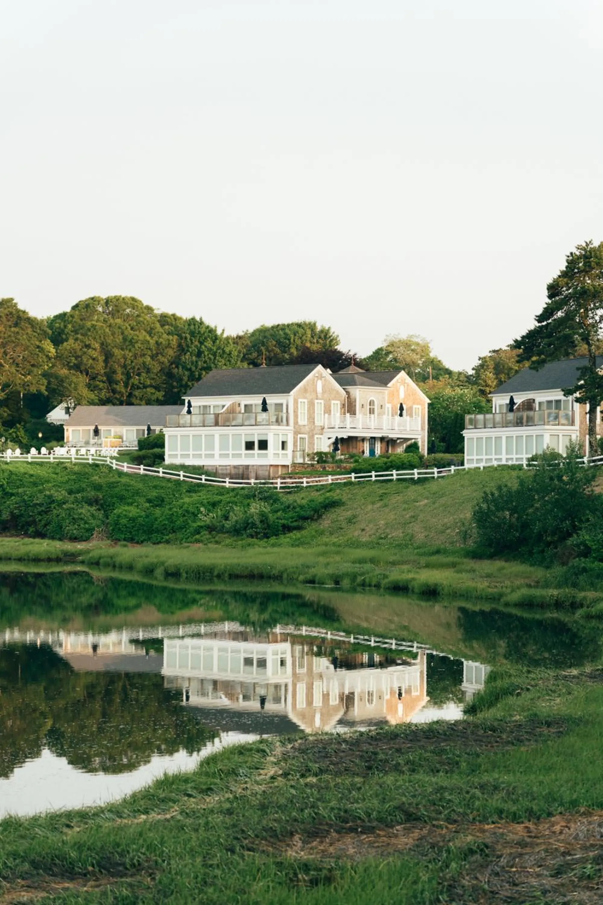 Property building in Wequassett Resort and Golf Club