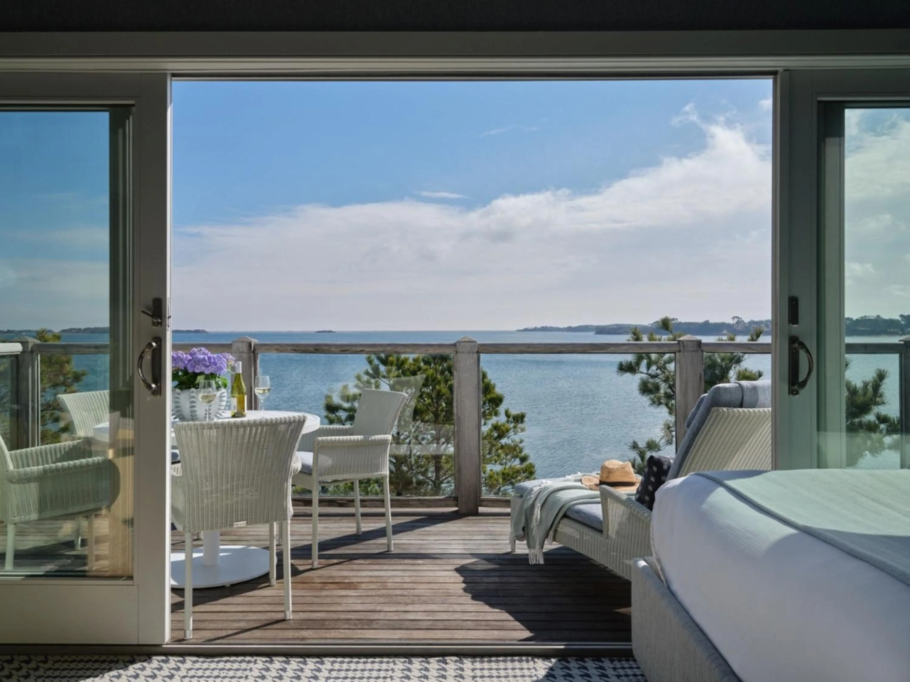 Patio in Wequassett Resort and Golf Club