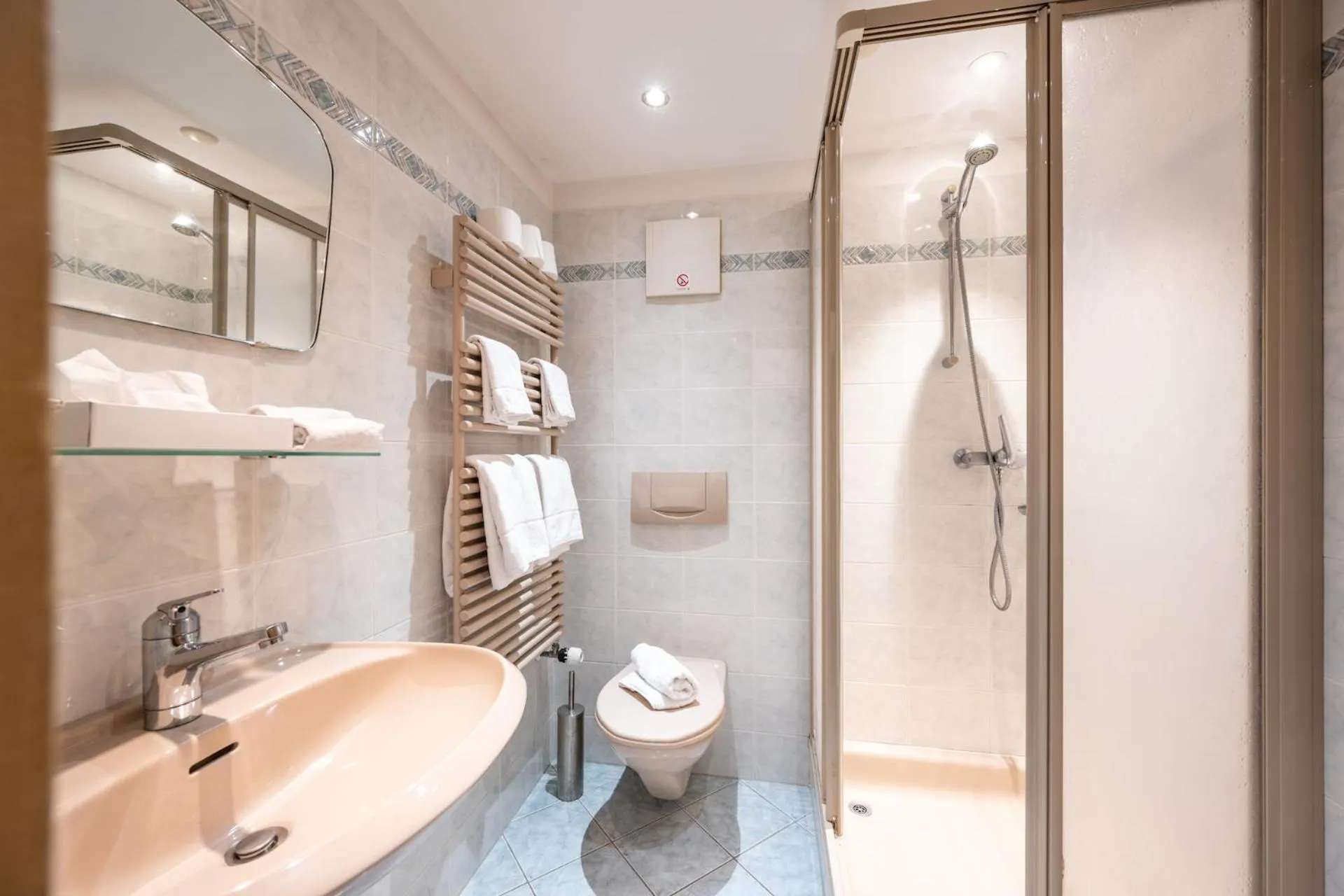 Bathroom in Hotel Cristallina