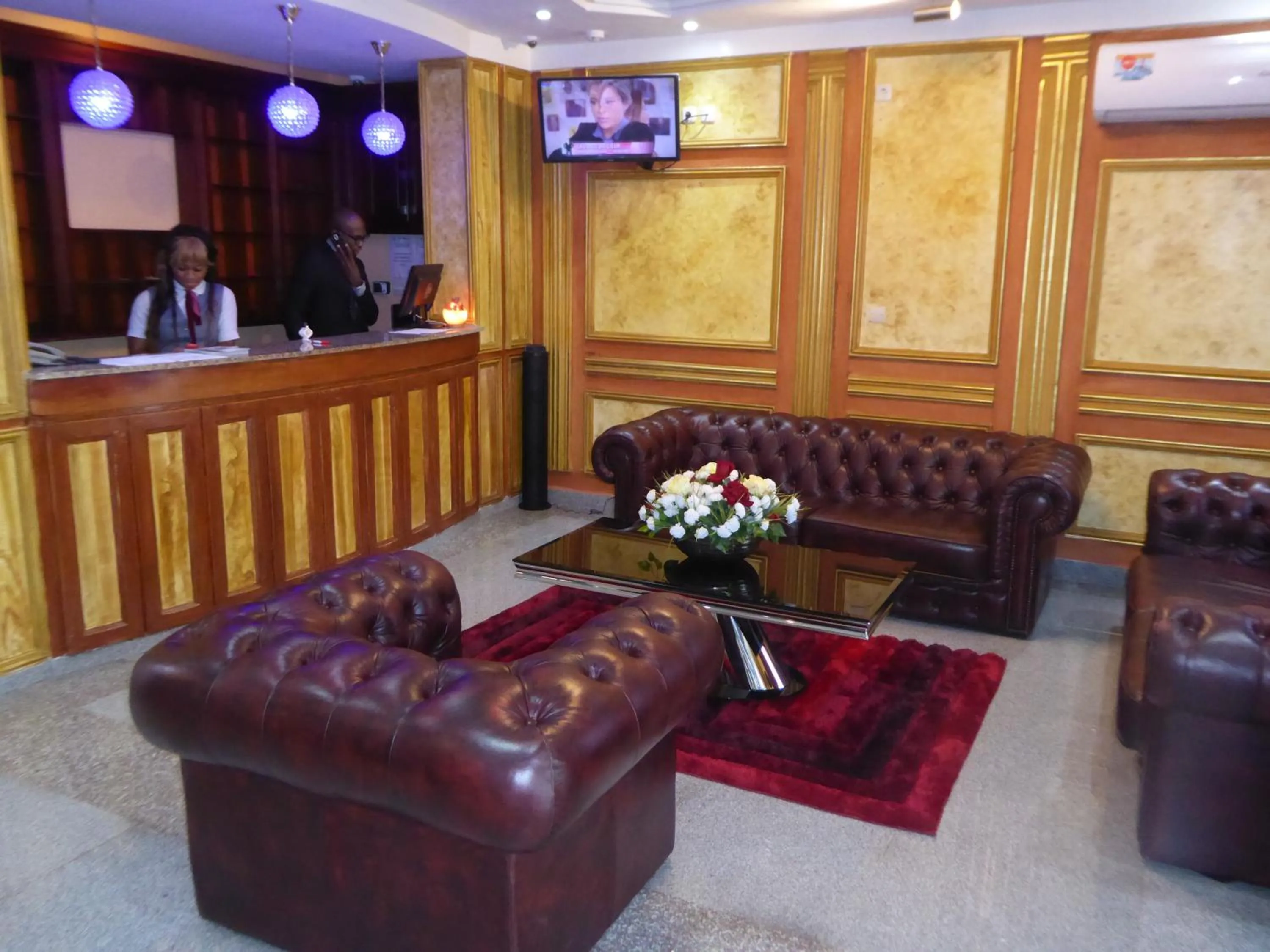 Living room in Safyad Hotel