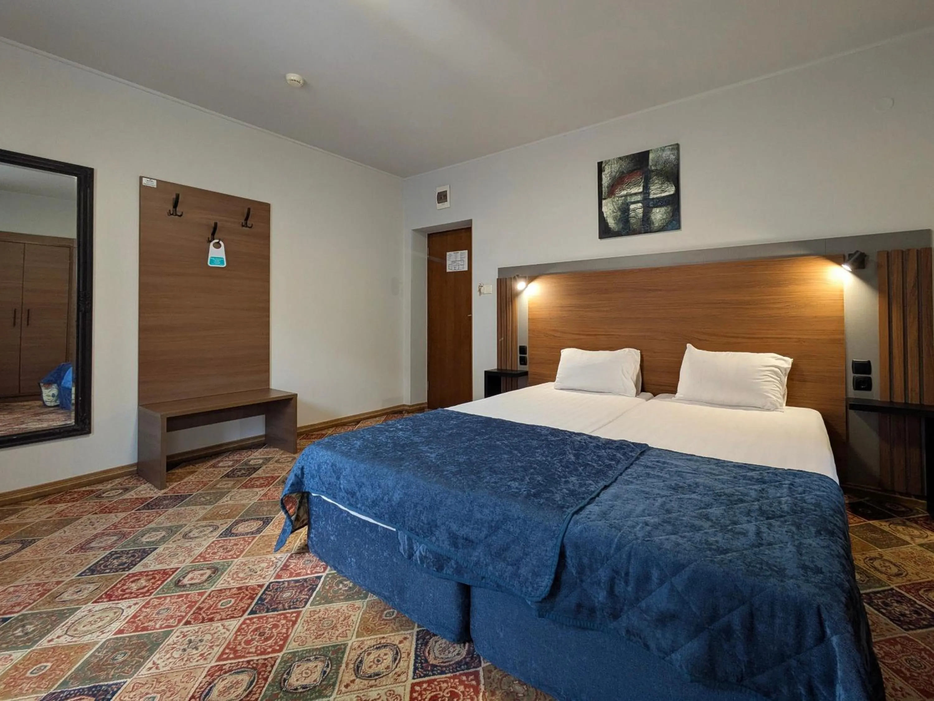 Bed in Hotel La Roka