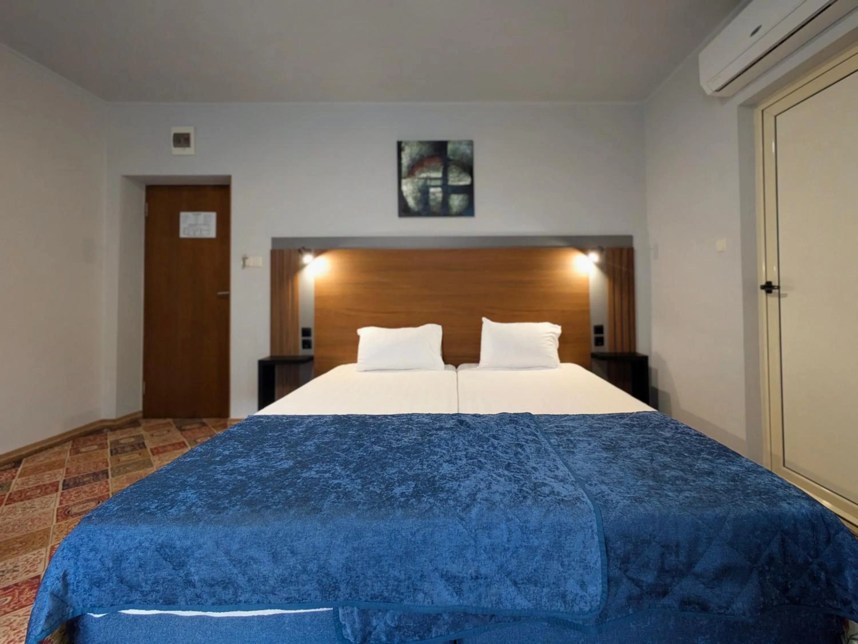 Bed in Hotel La Roka