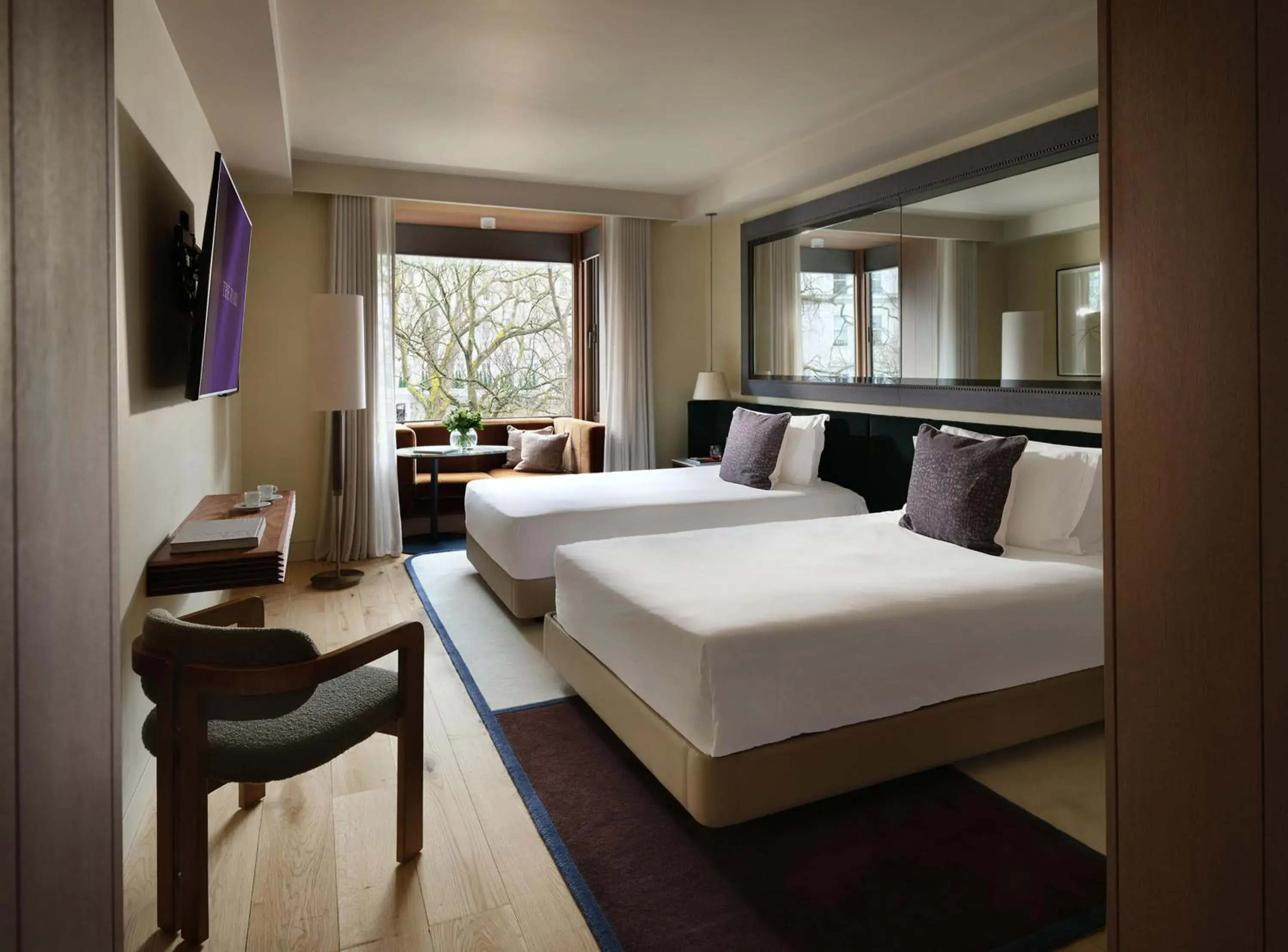 Bedroom, Bed in The Hari London Bedroom, Bed in The Hari London