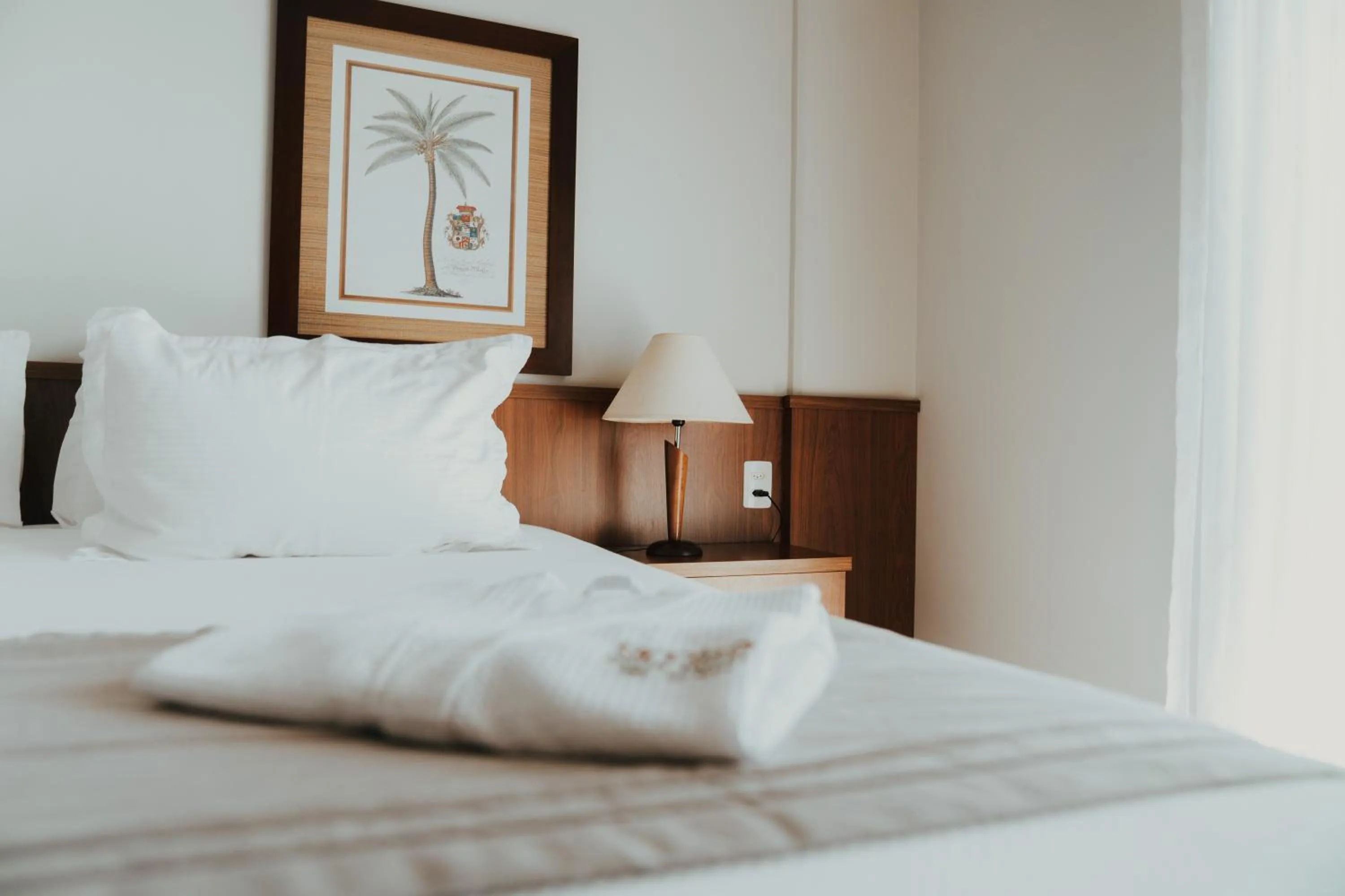 Bed in Timbó Park Hotel