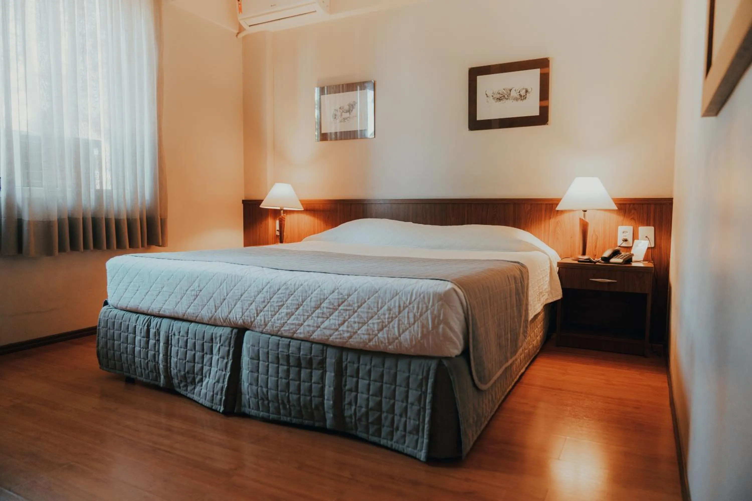 Bed in Timbó Park Hotel