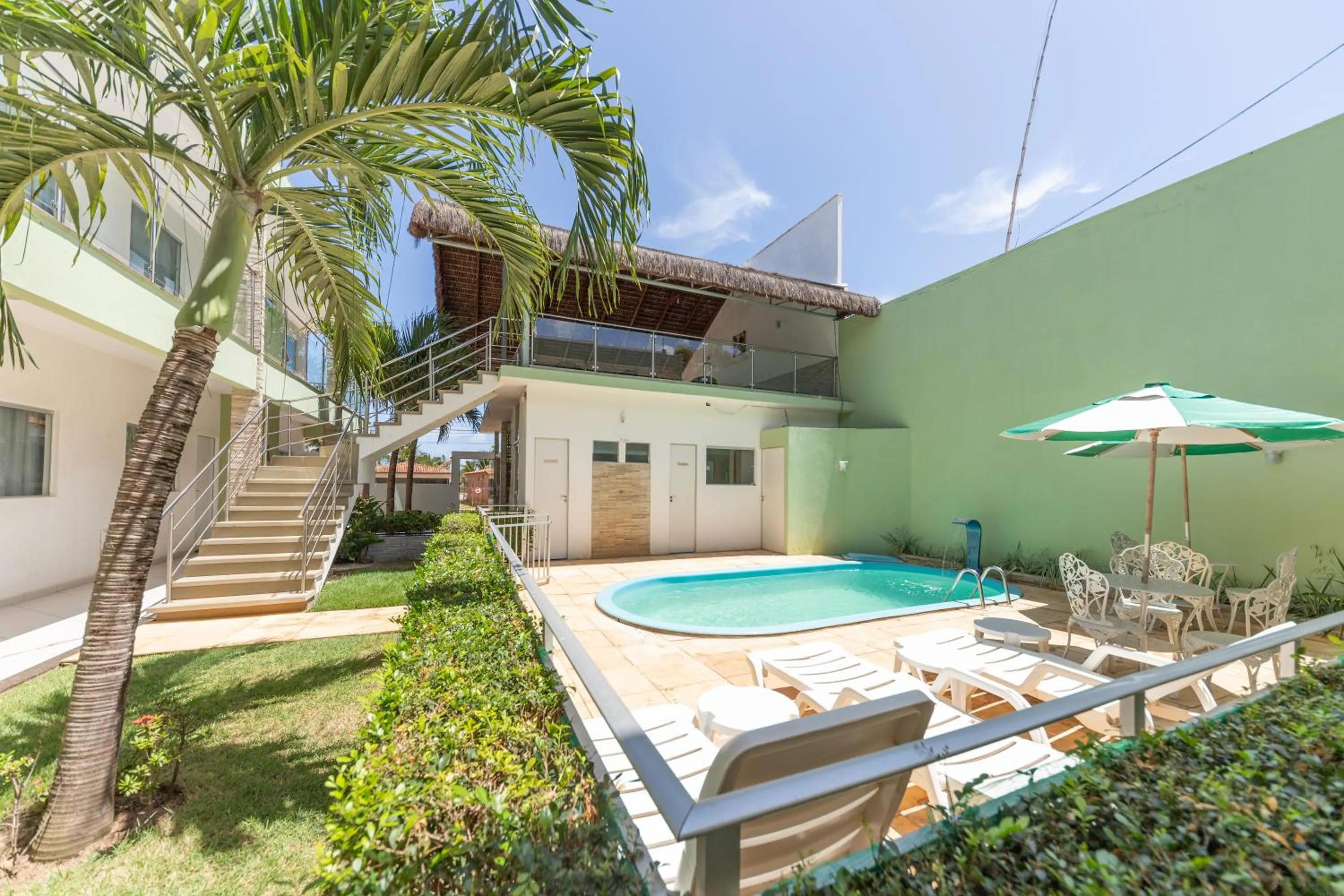 Property building in Pousada Mirante da Praia