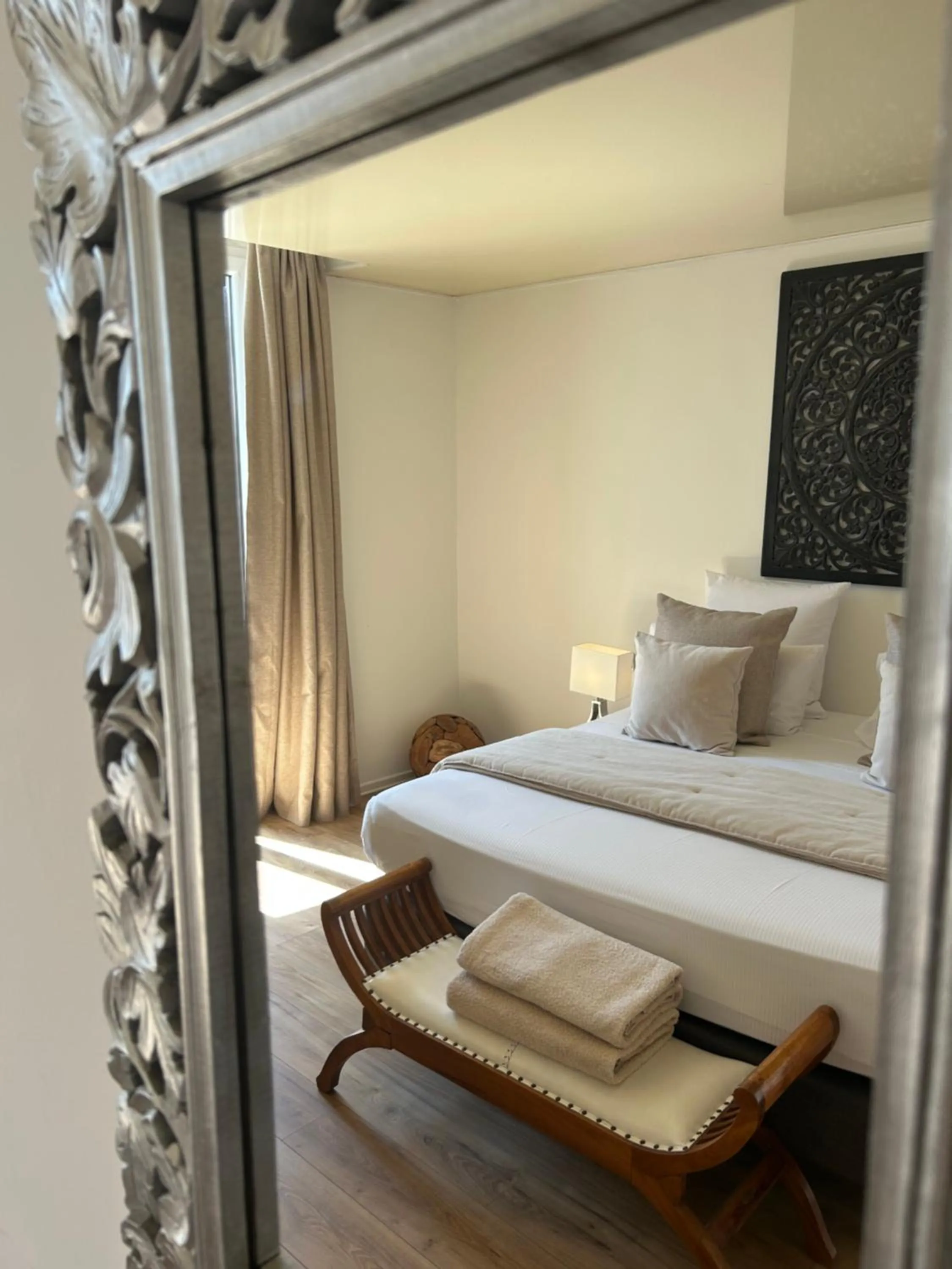 Bed in Le Mas Angelussi - Le Clos du Soleil