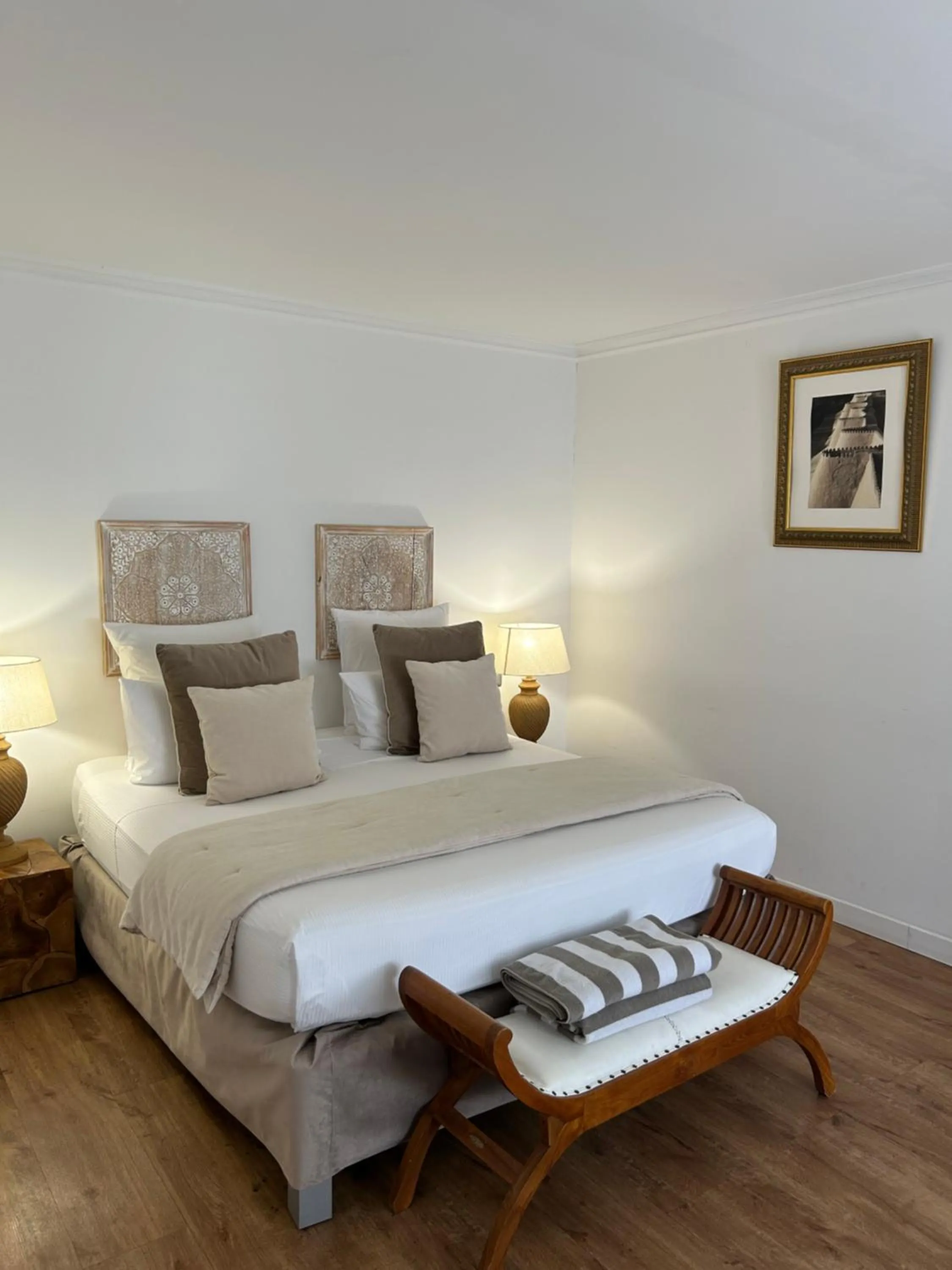 Bed in Le Mas Angelussi - Le Clos du Soleil