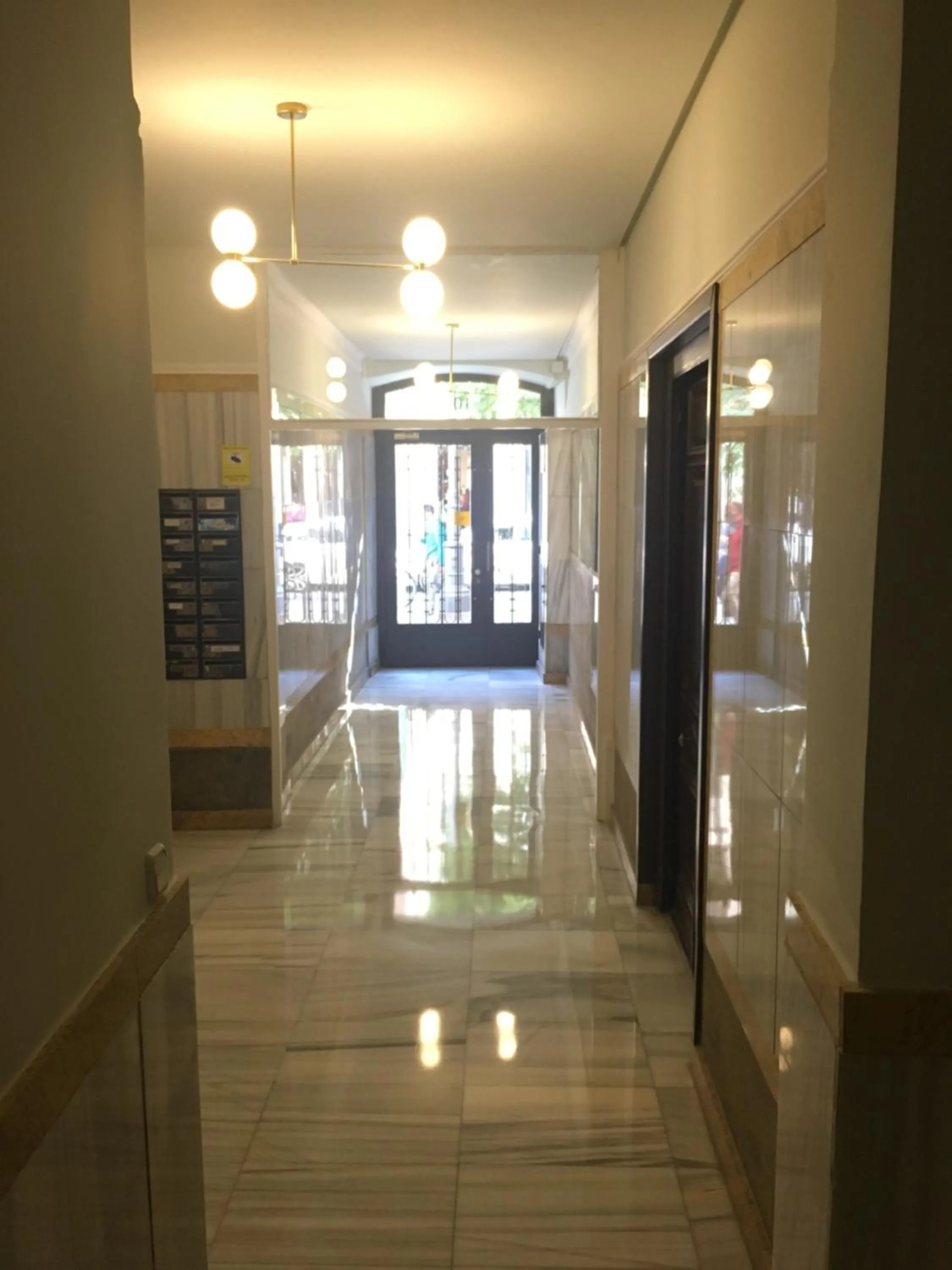 Property building in Hostal Patria Madrid