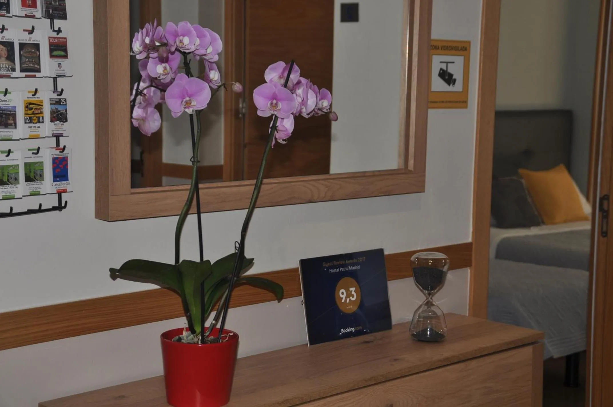 Lobby or reception in Hostal Patria Madrid