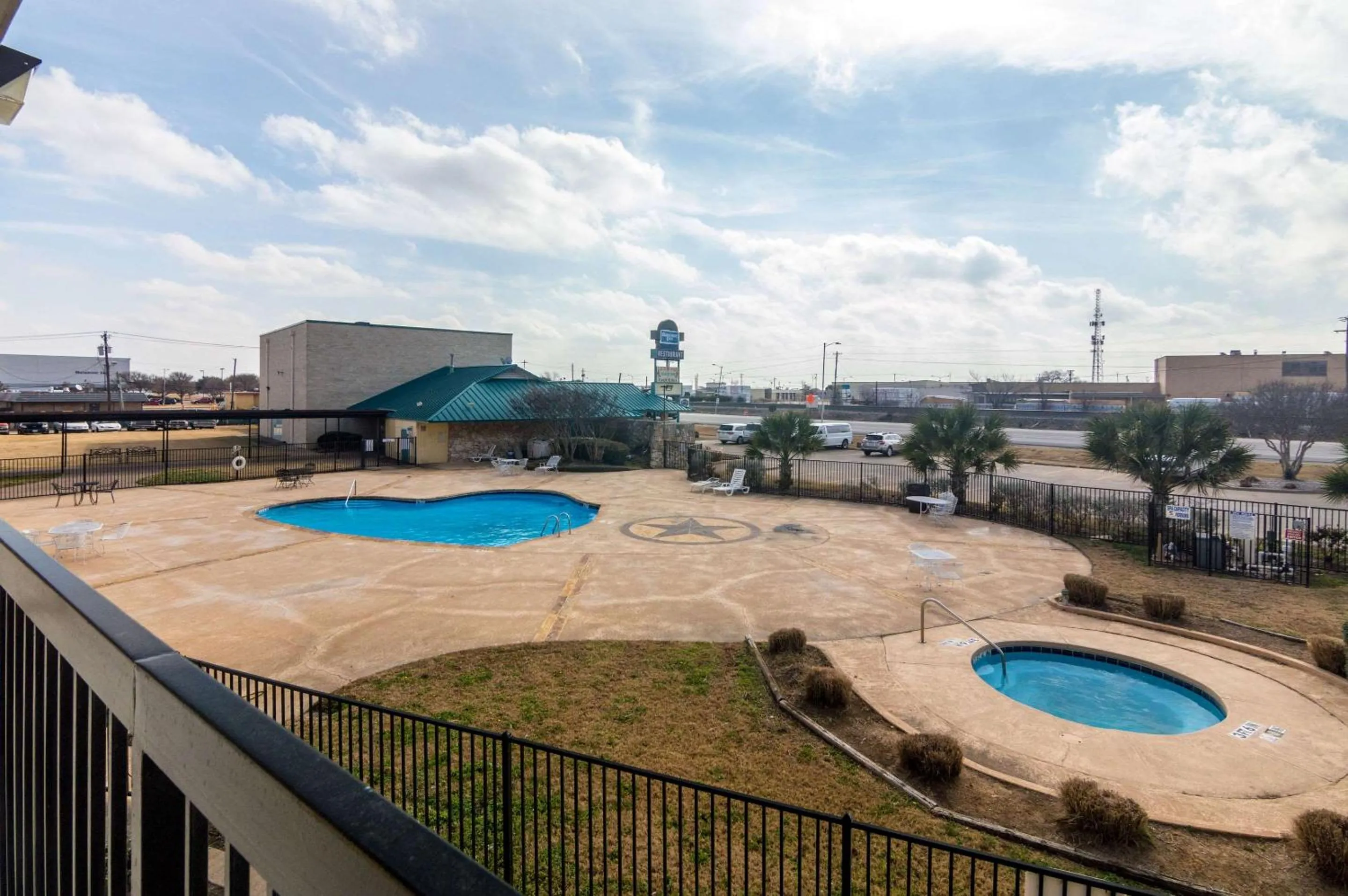 On site in Rodeway Inn