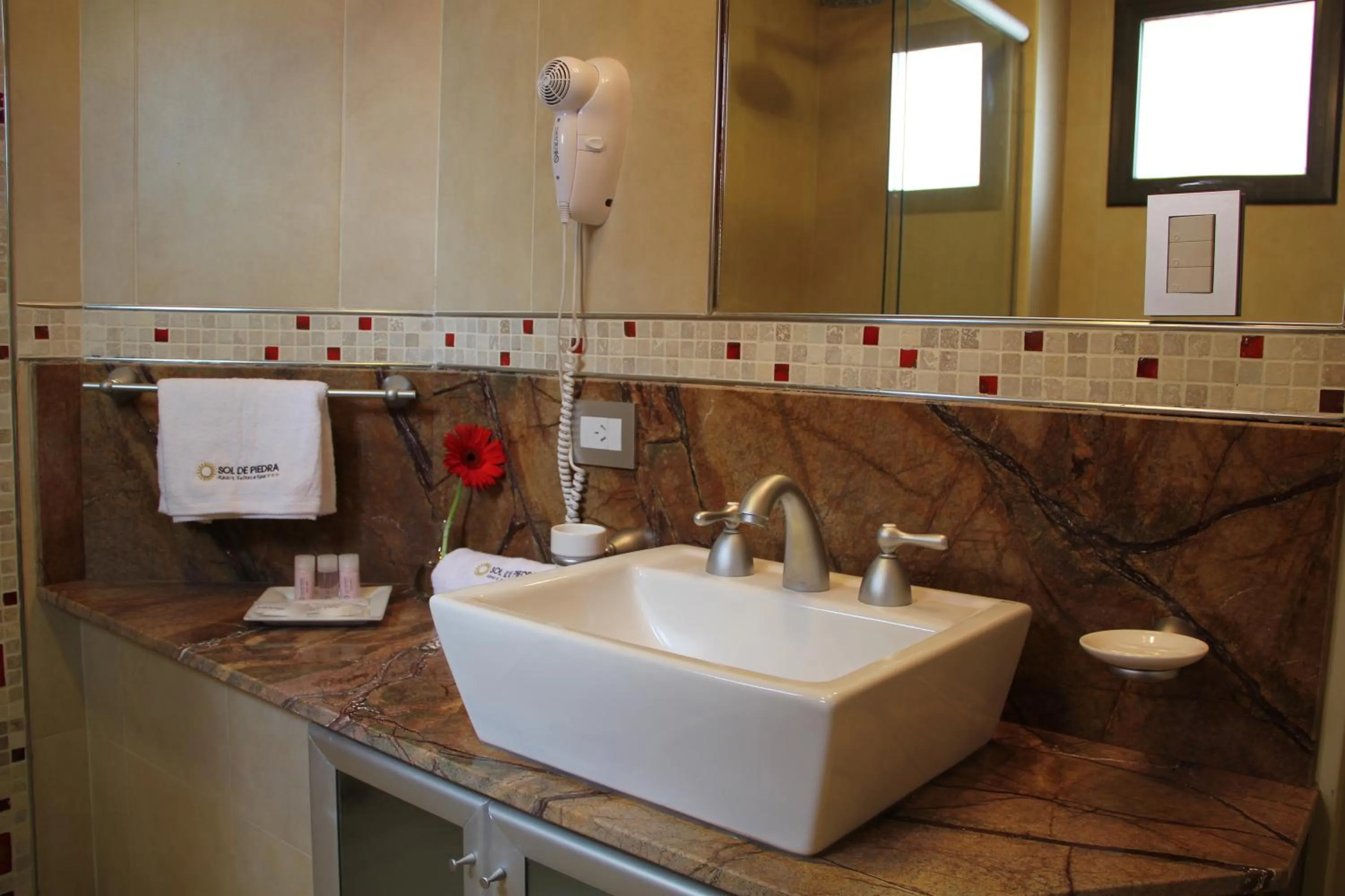 Bathroom in Sol de Piedra Apart, Suites & Spa