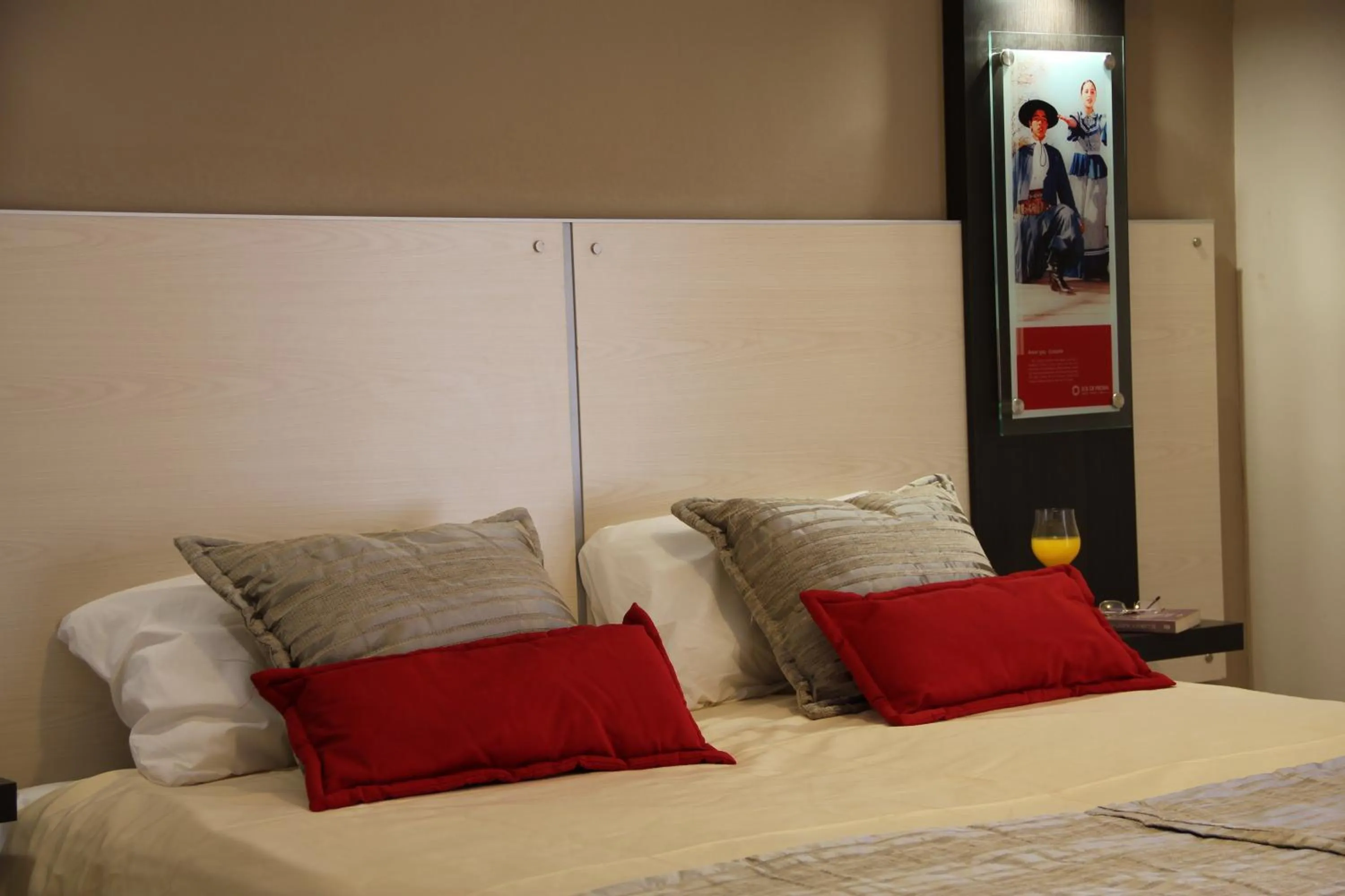 Bed in Sol de Piedra Apart, Suites & Spa