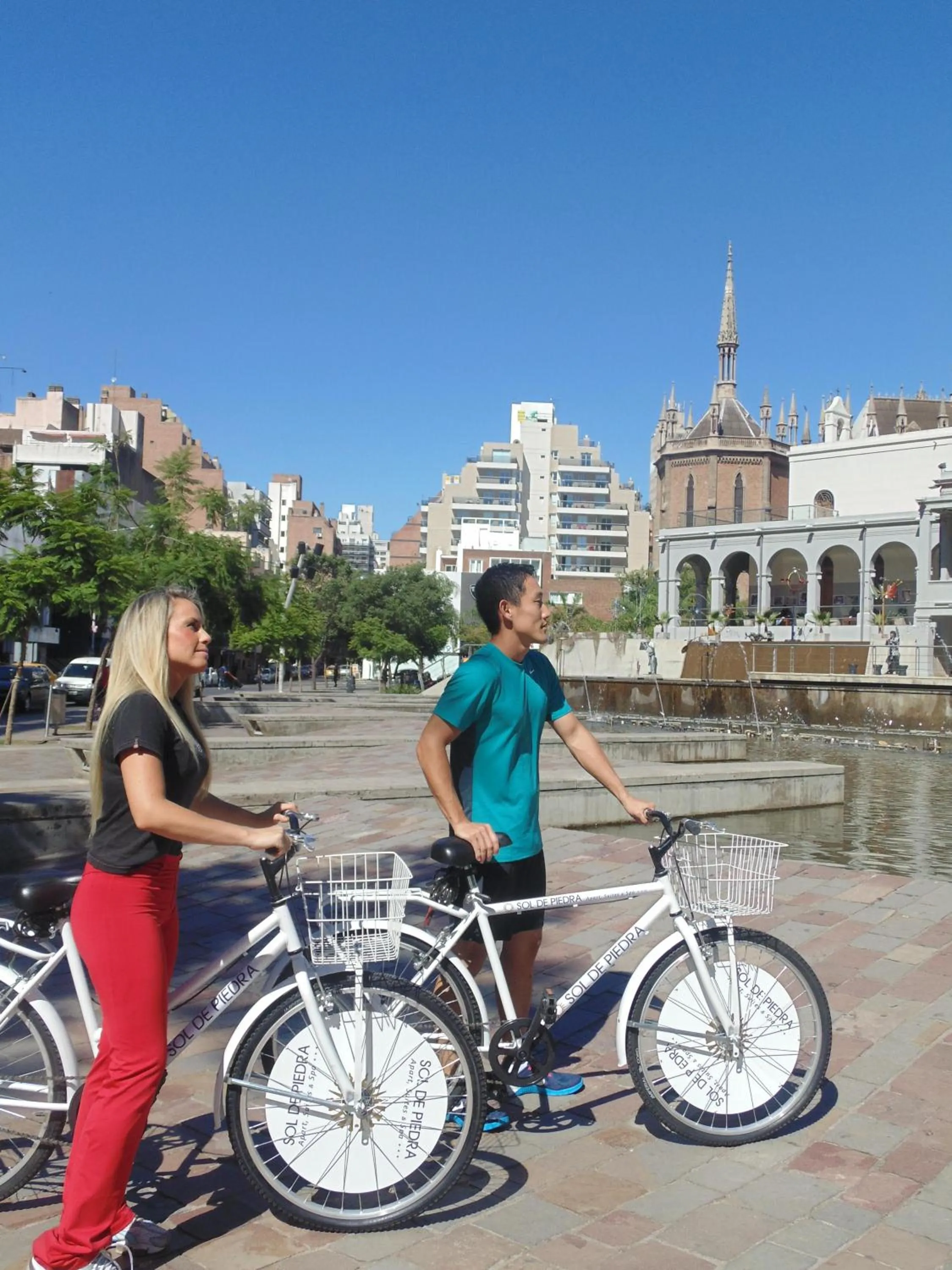 Cycling in Sol de Piedra Apart, Suites & Spa