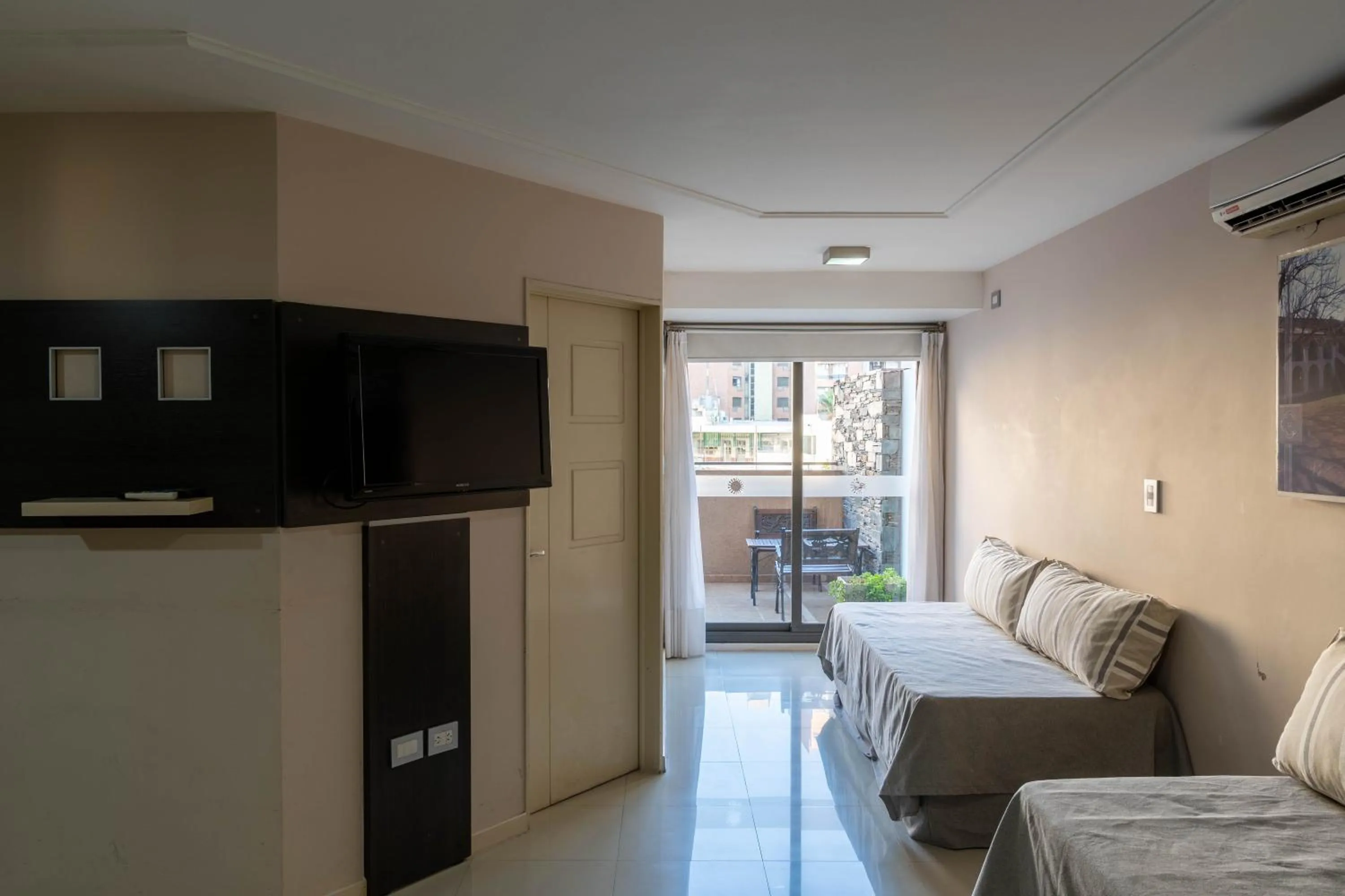 Bed in Sol de Piedra Apart, Suites & Spa