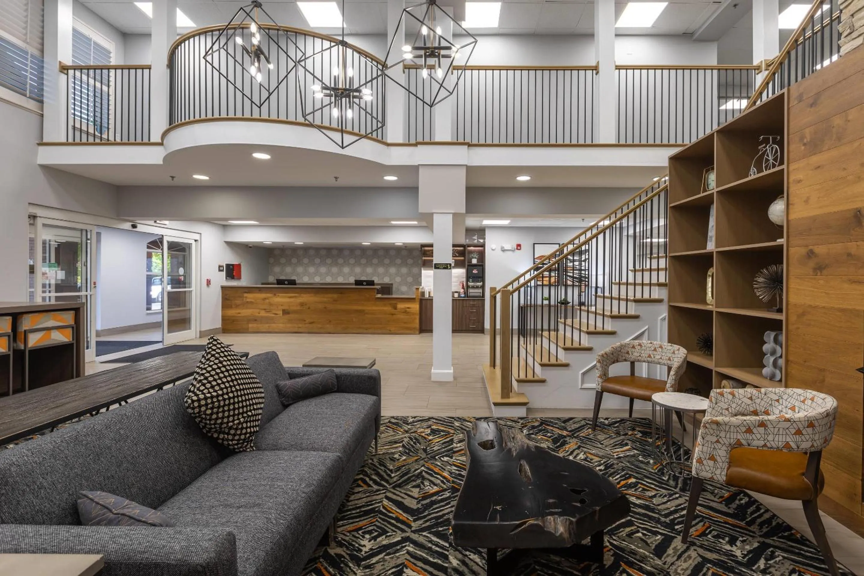 Lobby or reception in Country Inn & Suites by Radisson, Lake Norman Huntersville, NC