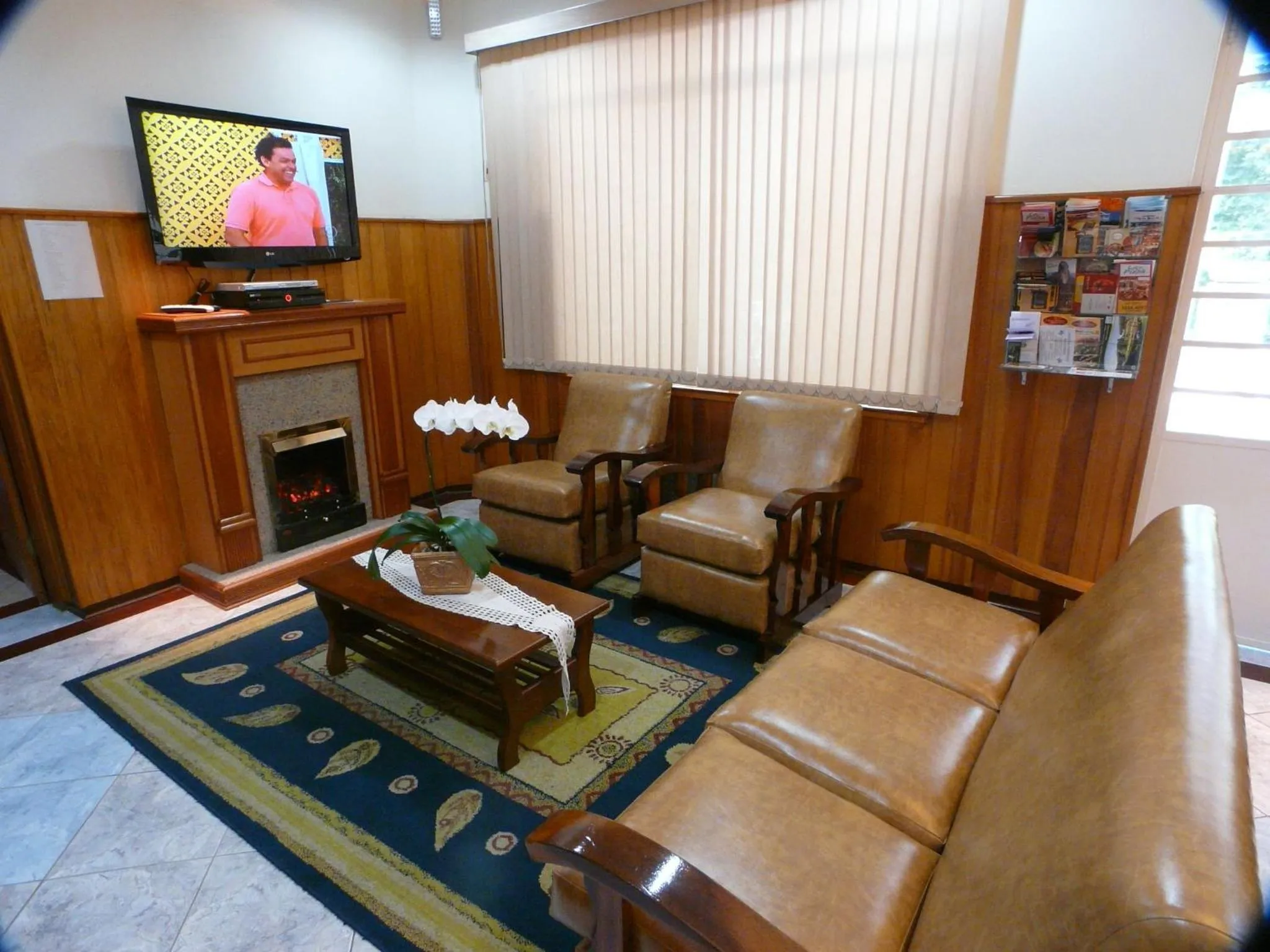 Lobby or reception in Hotel Casa São José