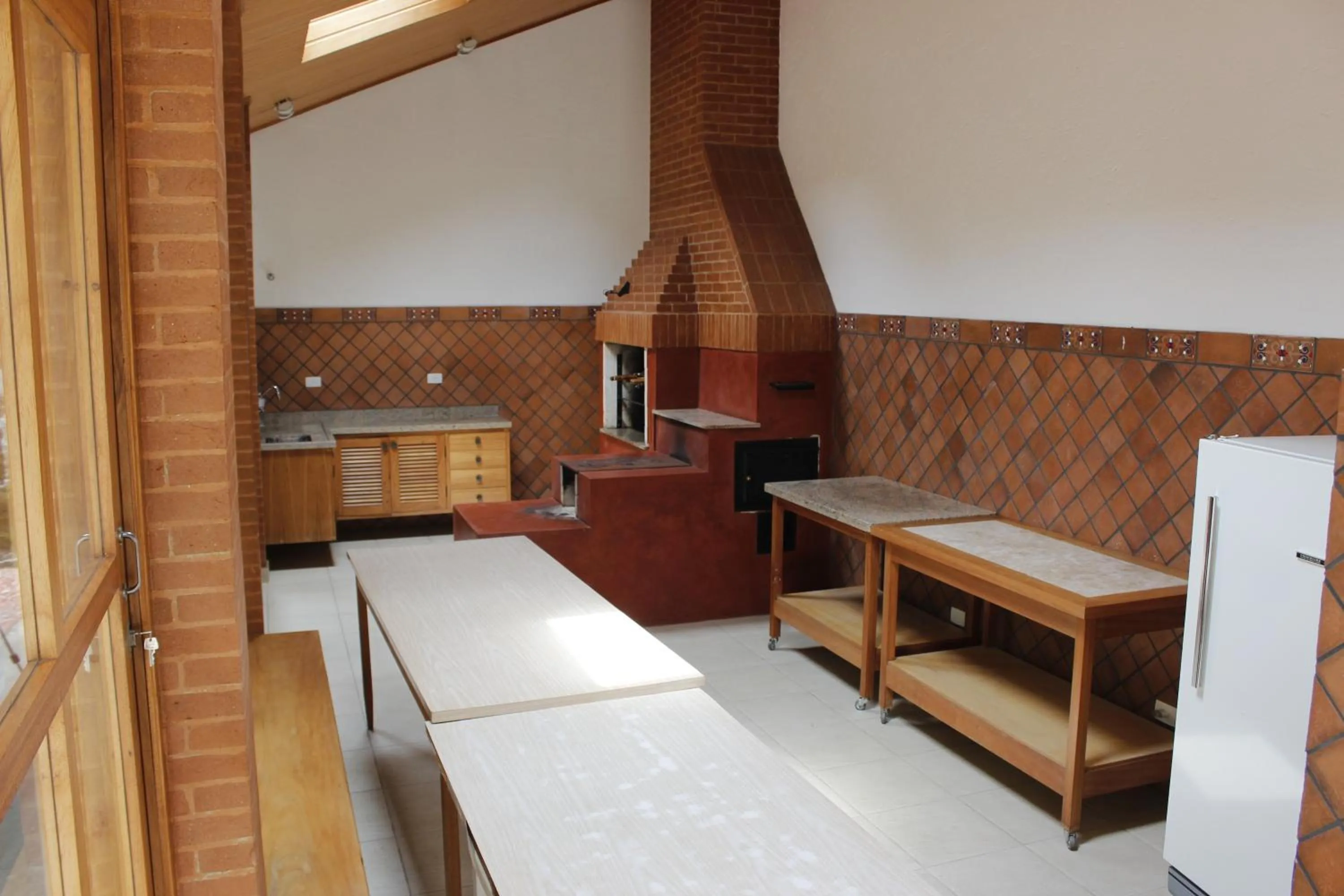 BBQ facilities, Bed in Hotel Casa São José