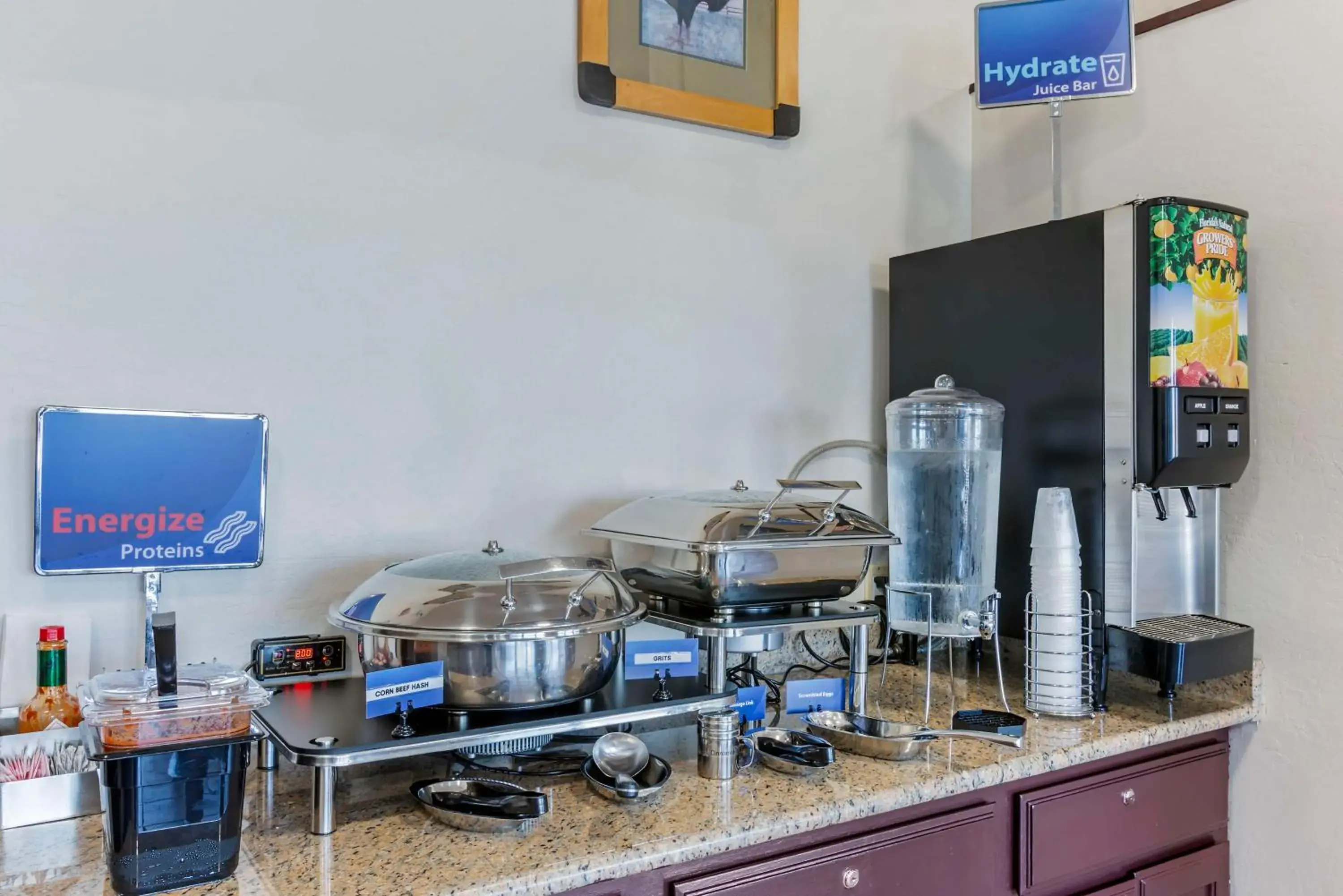 Breakfast in Best Western Superstition Springs Inn Breakfast in Best Western Superstition Springs Inn