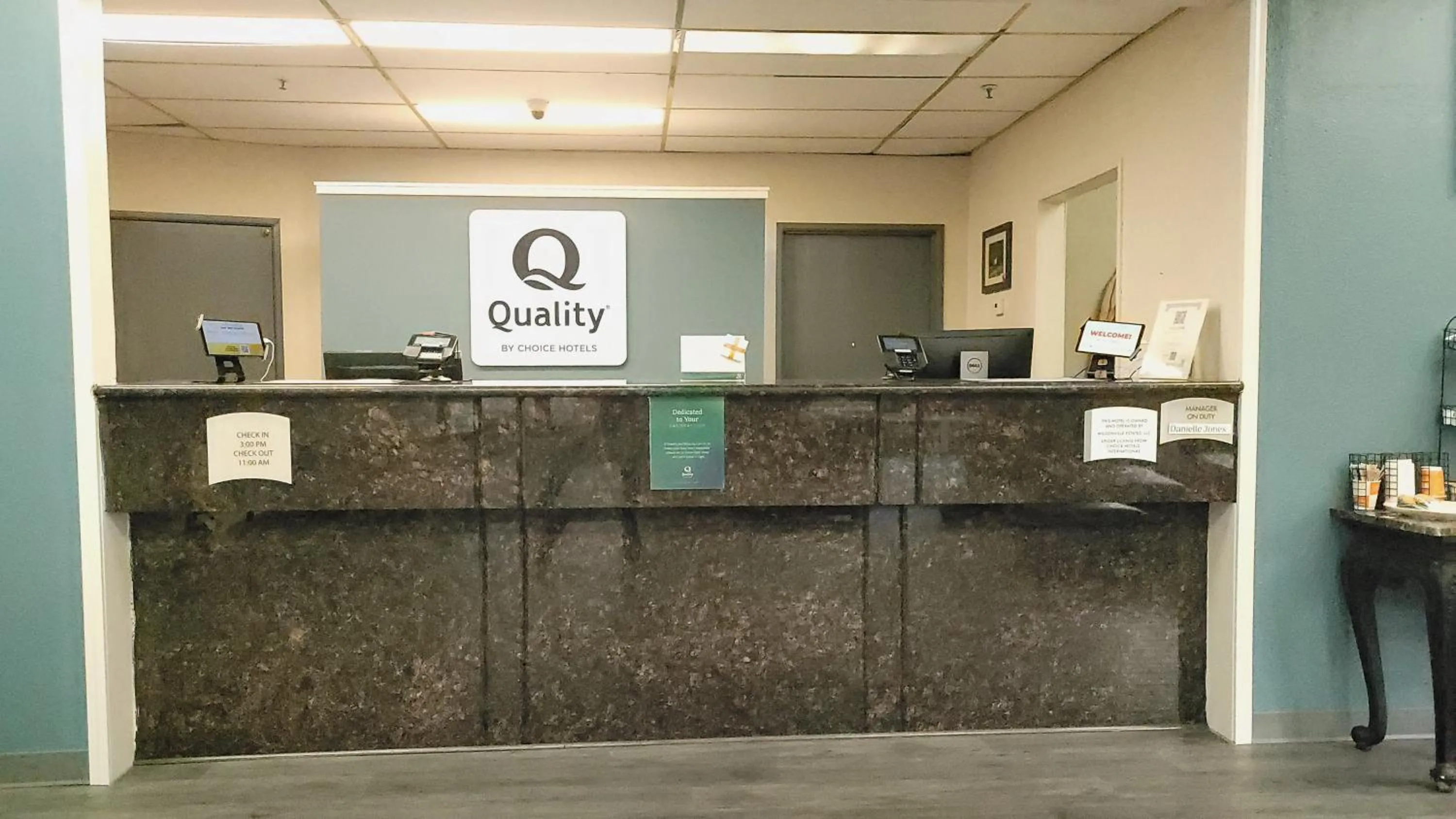 Lobby or reception in Quality Inn & Suites Wilsonville