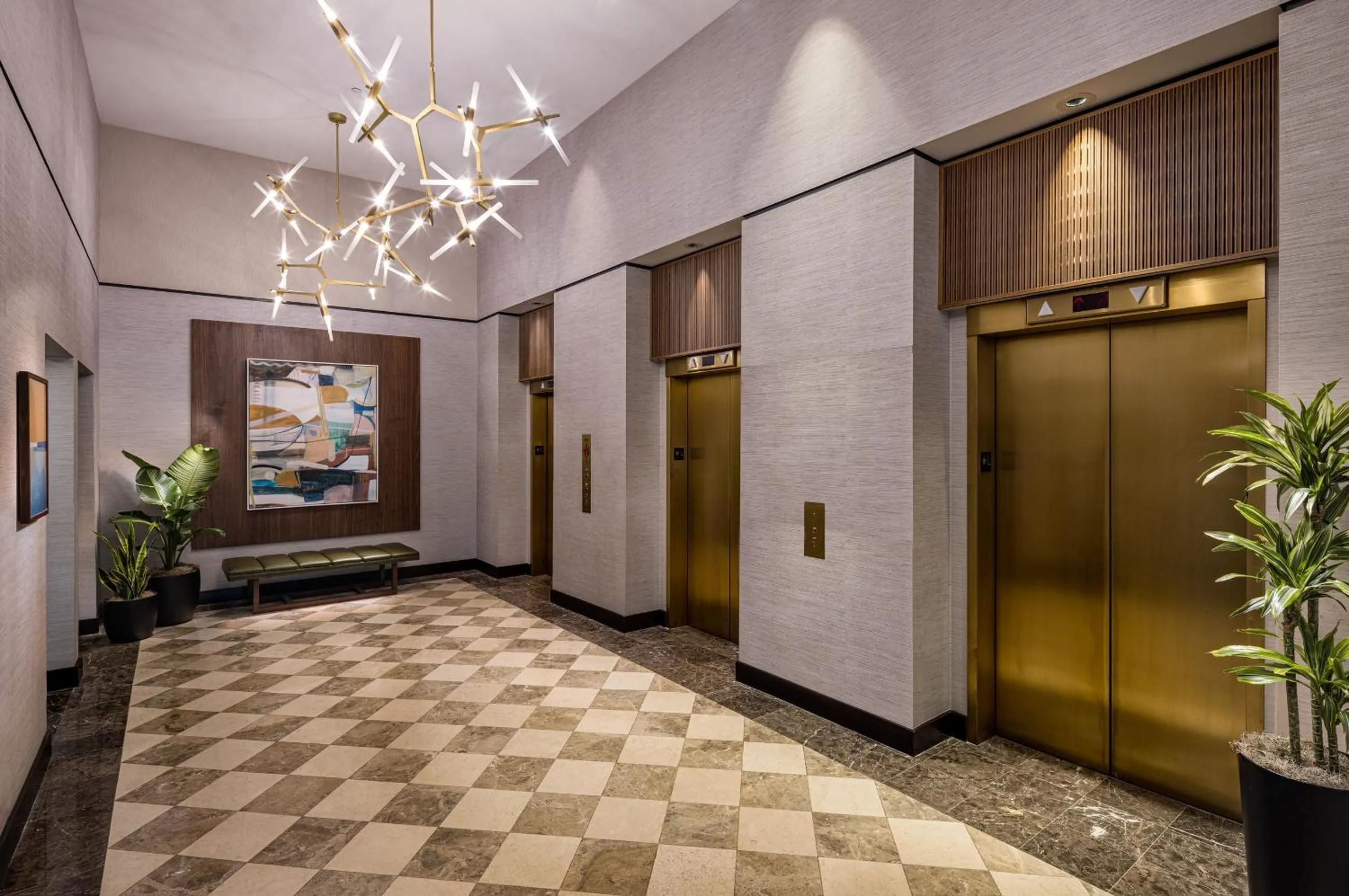 Lobby or reception in Crowne Plaza Cleveland at Playhouse Square by IHG