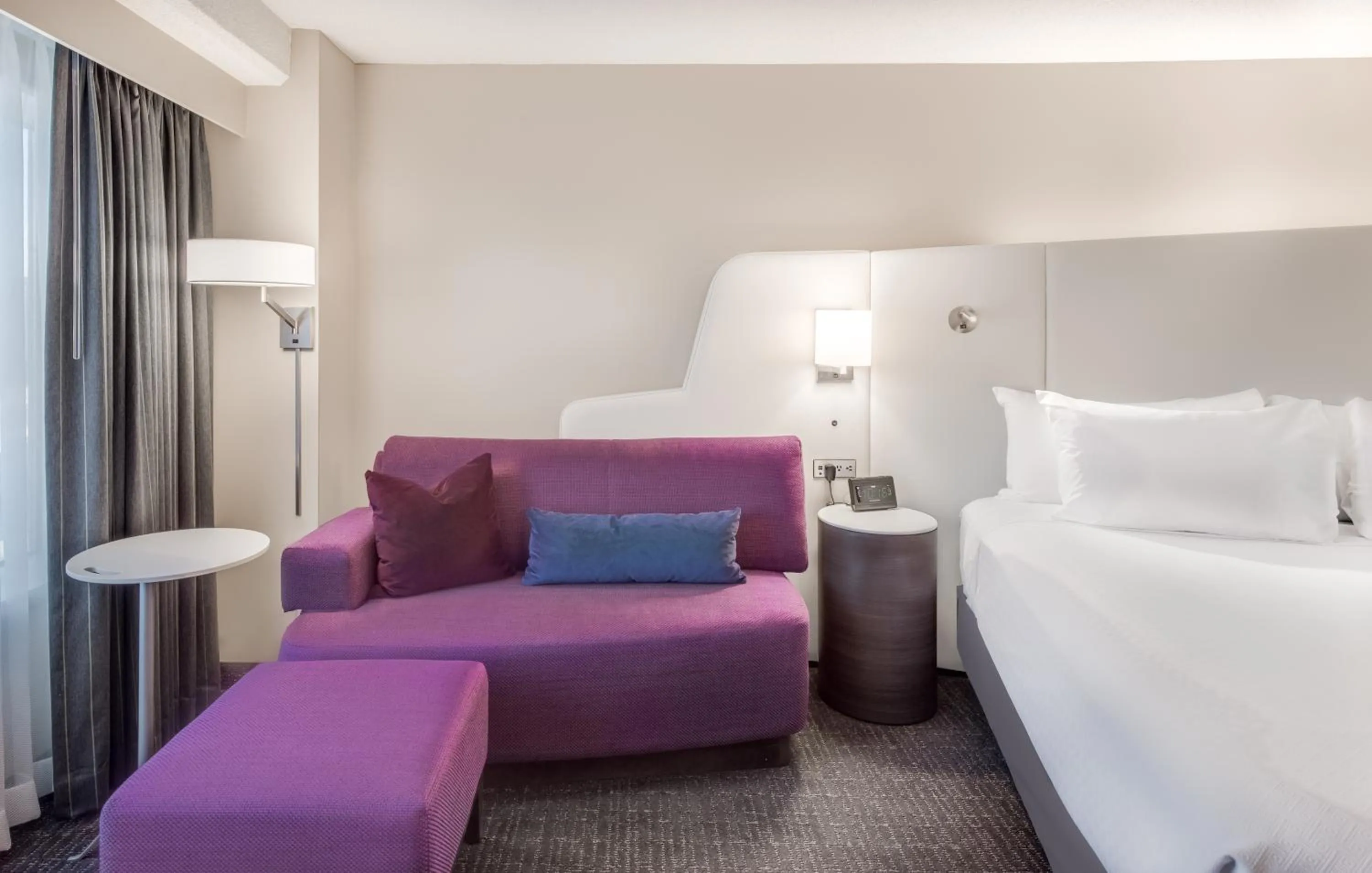 Bed in Crowne Plaza Cleveland at Playhouse Square by IHG