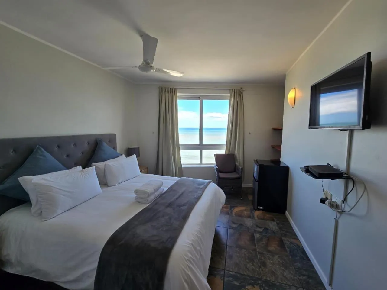 Bed in False Bay Inn