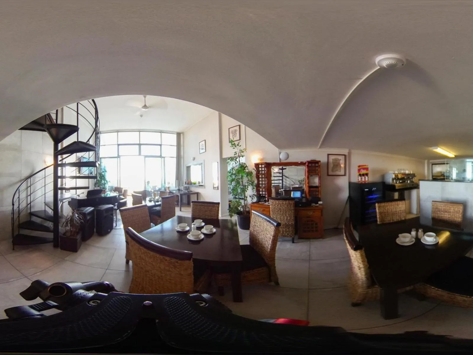 Dining area in False Bay Inn