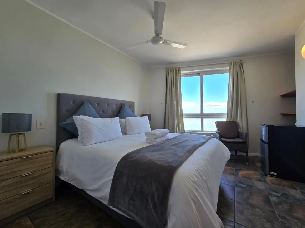 Bed in False Bay Inn