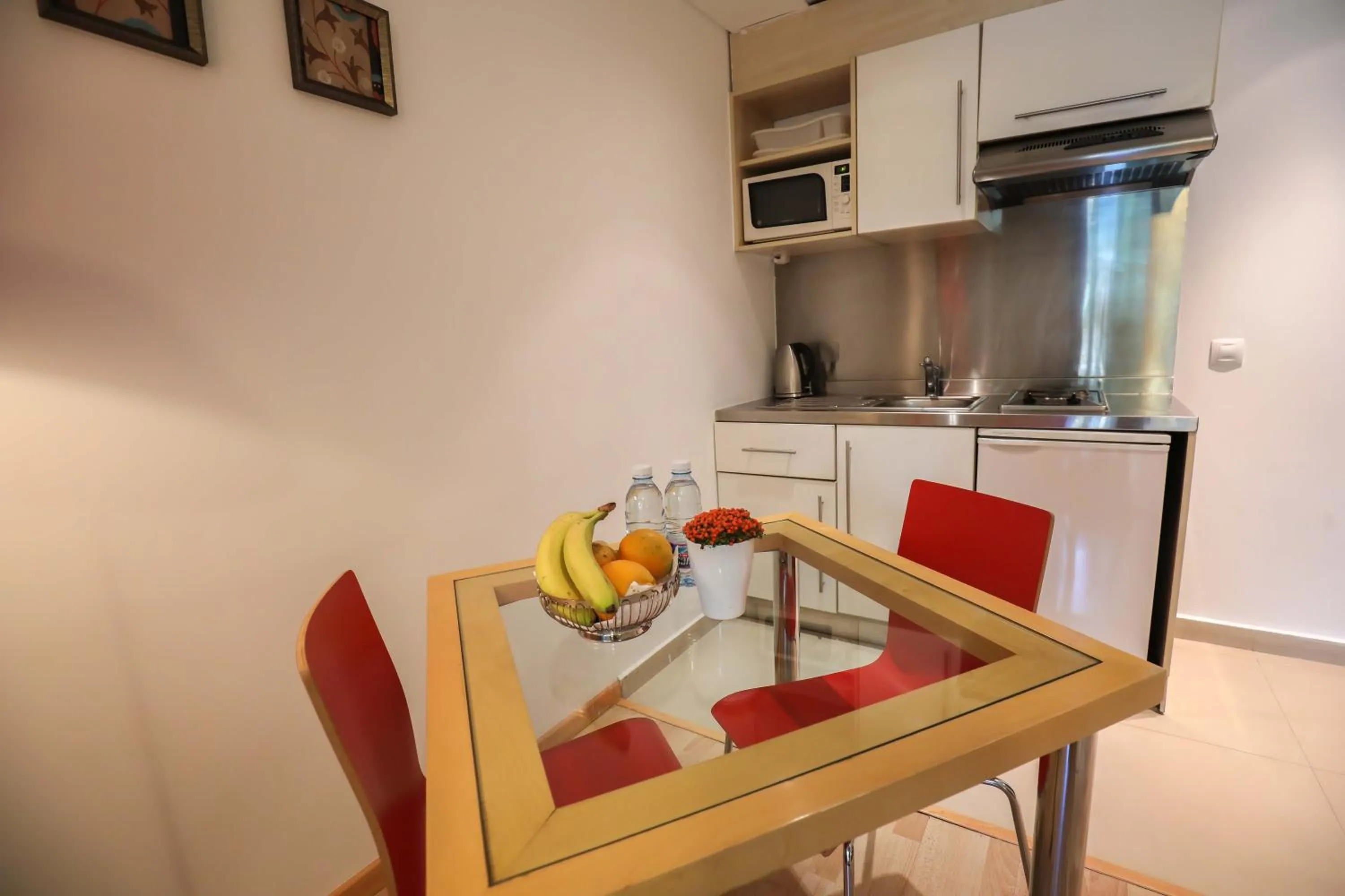 Kitchen or kitchenette in Sky Suites