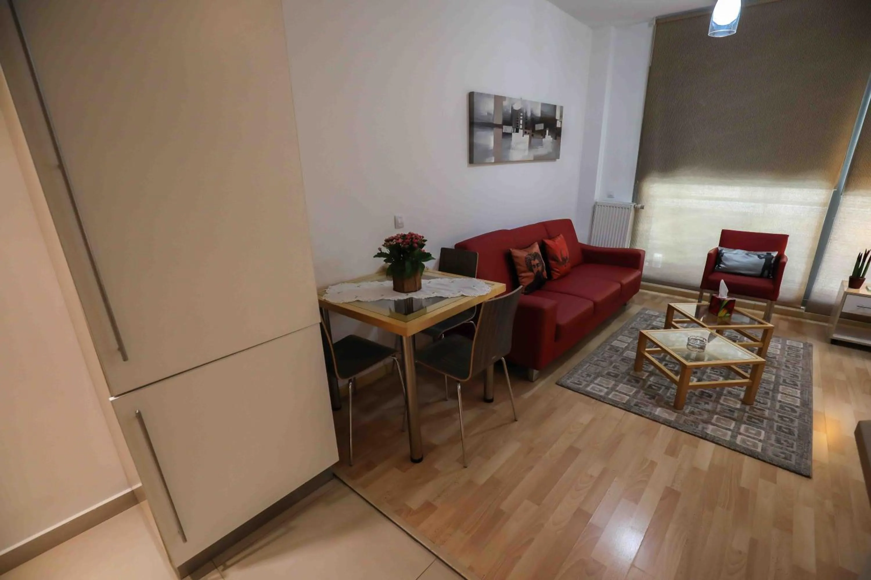 Living room in Sky Suites